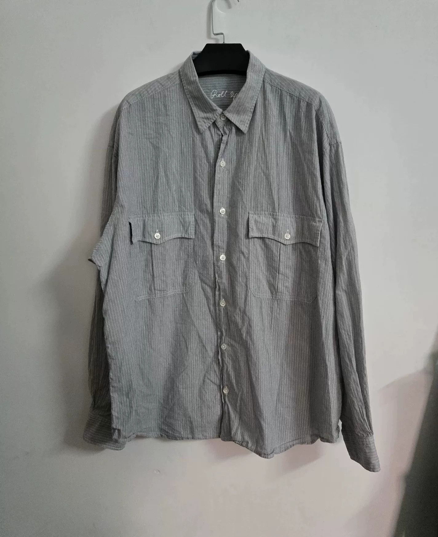 Porter Classic Porter Classic Roll Up Stripe Shirt Size US L / EU 52-54 / 3 - 1 Thumbnail