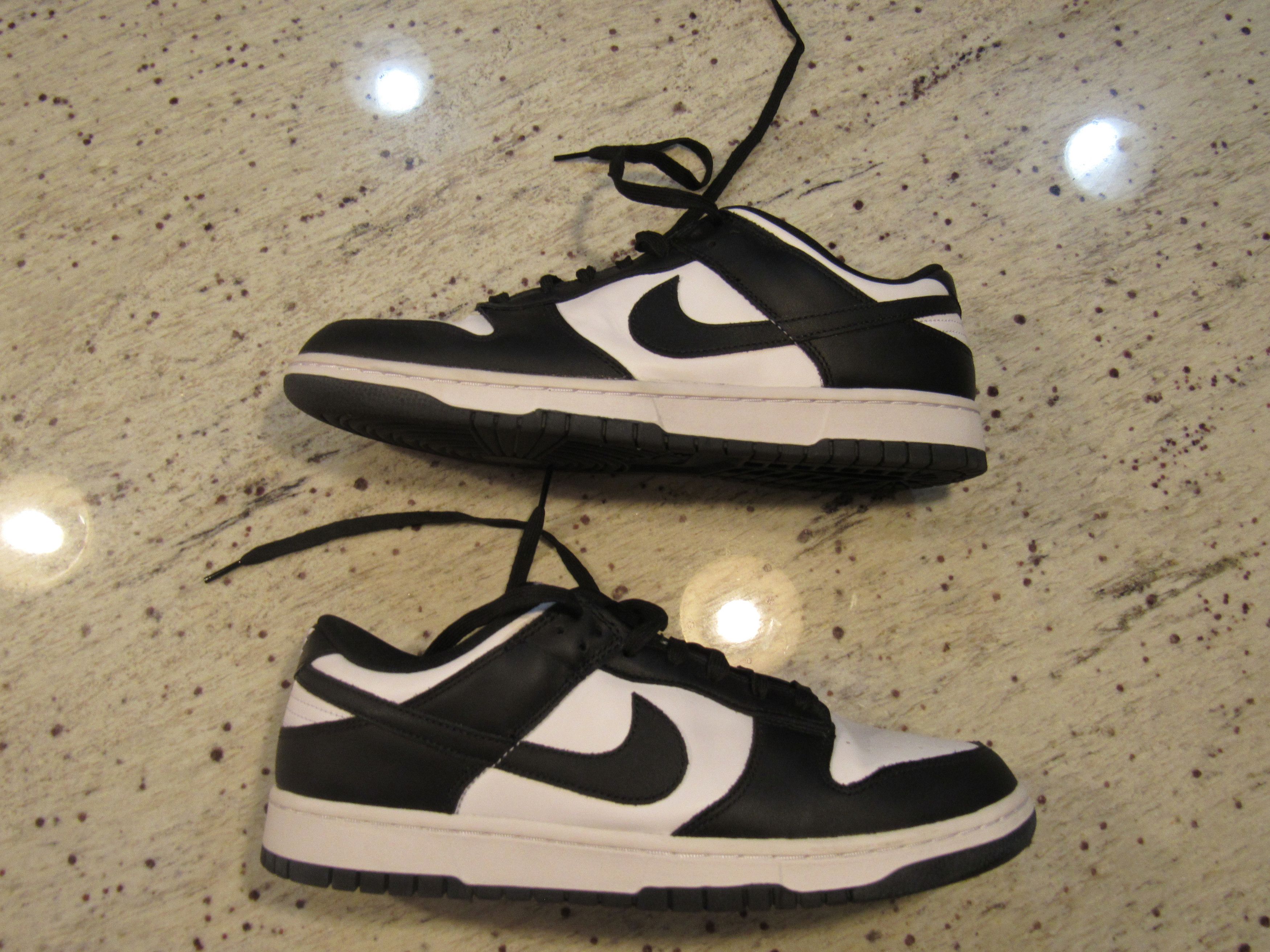 Nike Nike Dunk Low 'Black White' Size US 12.5 / EU 45-46 - 1 Thumbnail