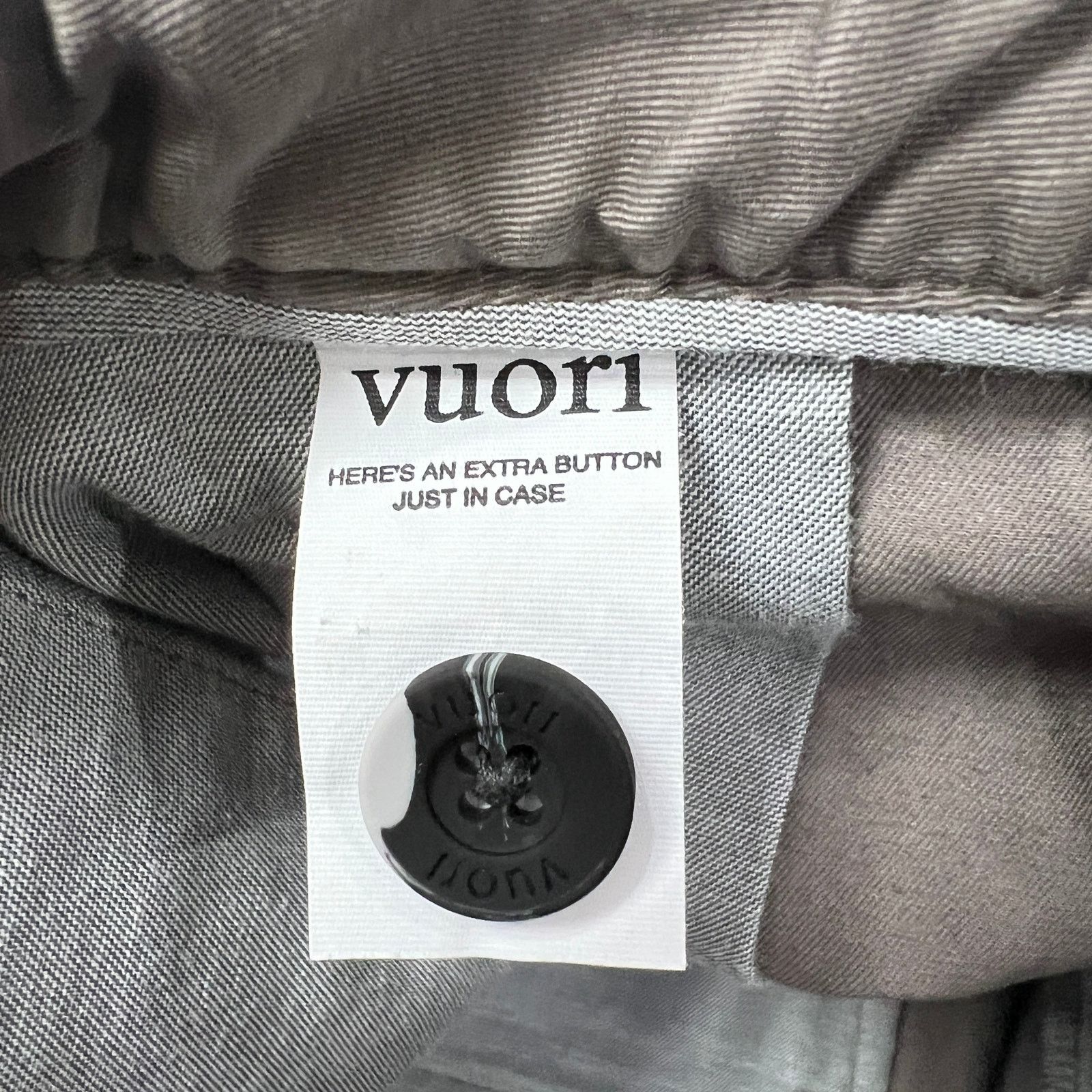 Vuori Vuori Collins Chino Pant Cocoa Gray Stretch Cotton 34x31 Size US 34 / EU 50 - 4 Thumbnail