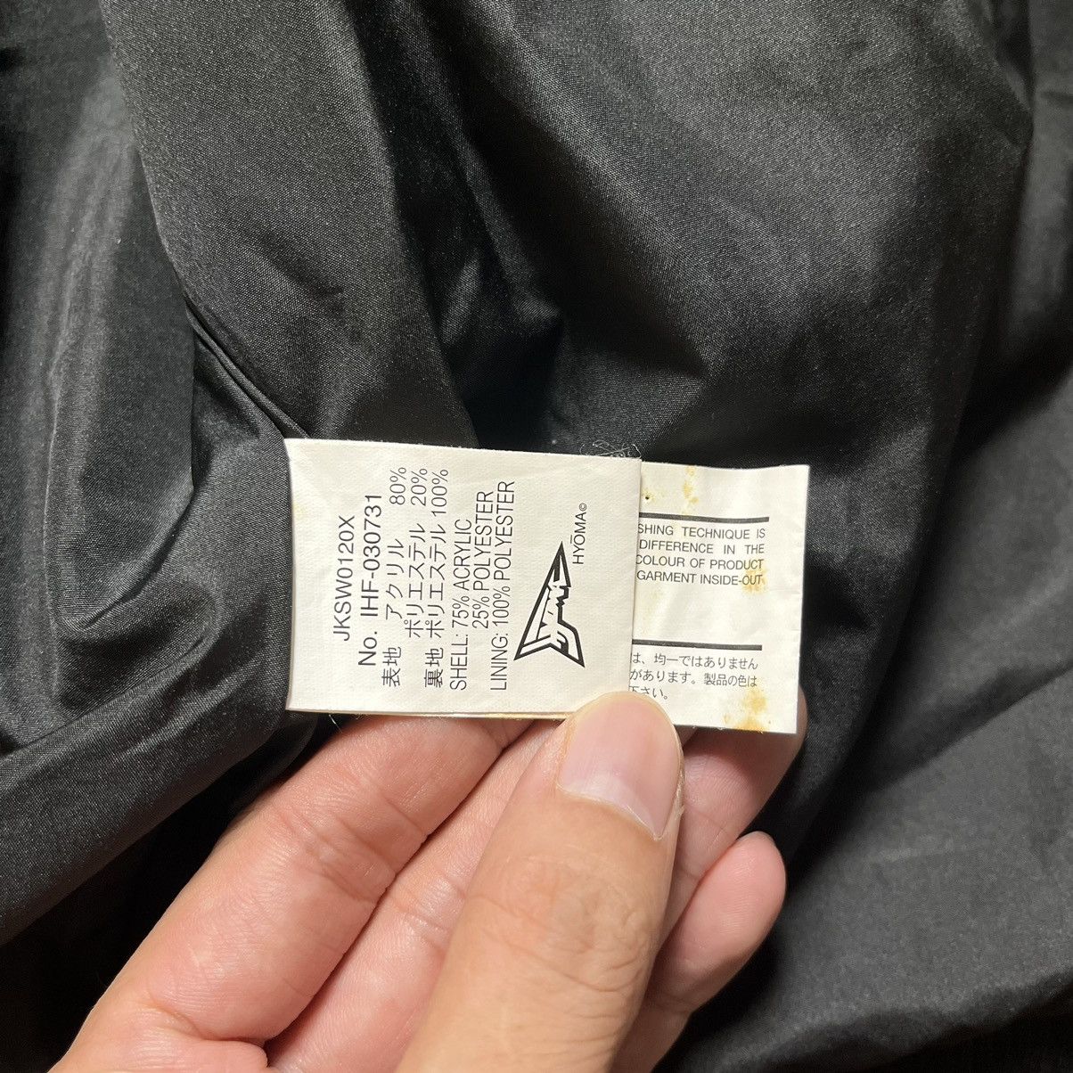 20471120 Archive Hyoma 20471120 Stars Faux Far Bat Wing Zip Up Jacket Size US S / EU 44-46 / 1 - 12 Thumbnail