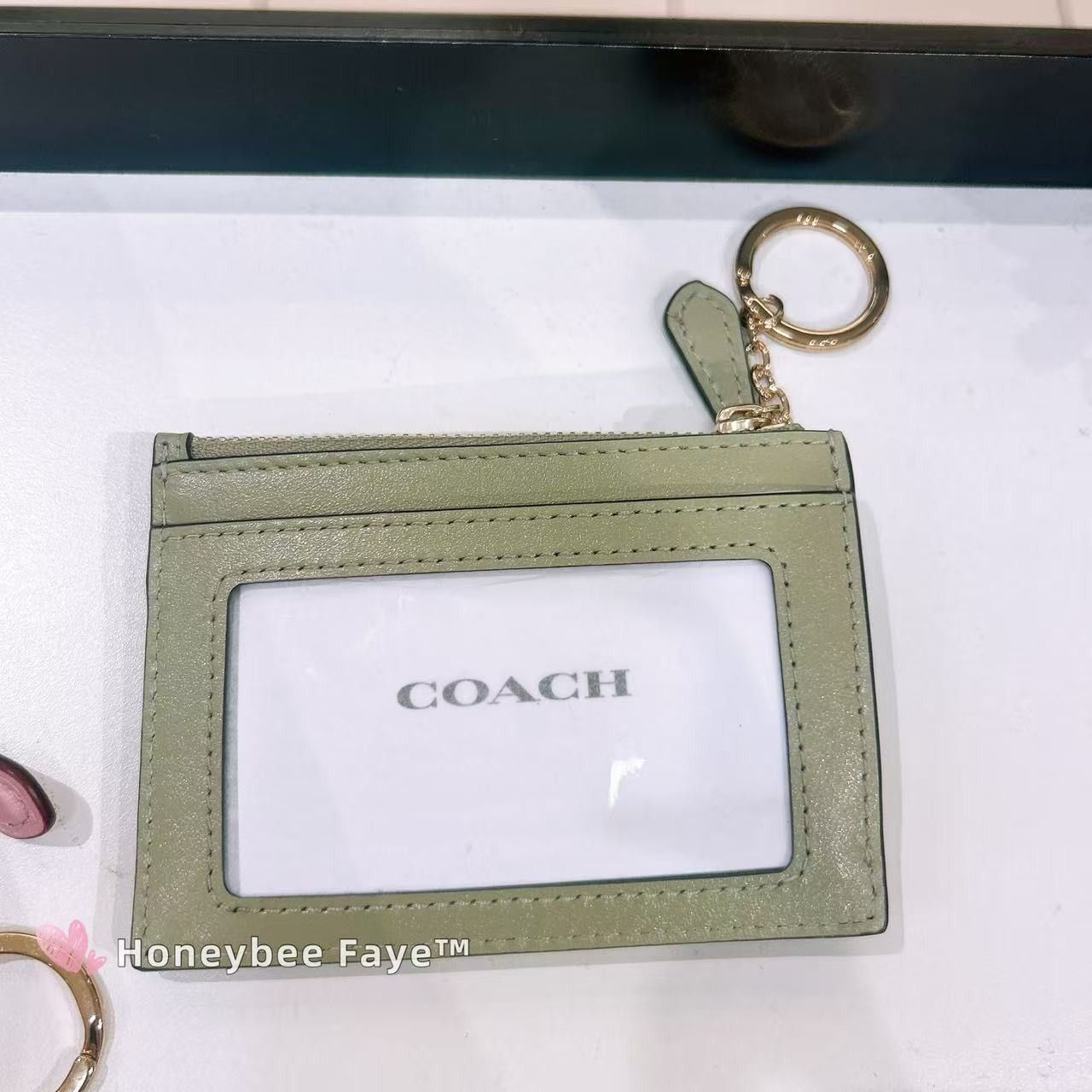 Coach Mini Skinny Id Case With Quilting CEH41 Size ONE SIZE - 2 Thumbnail