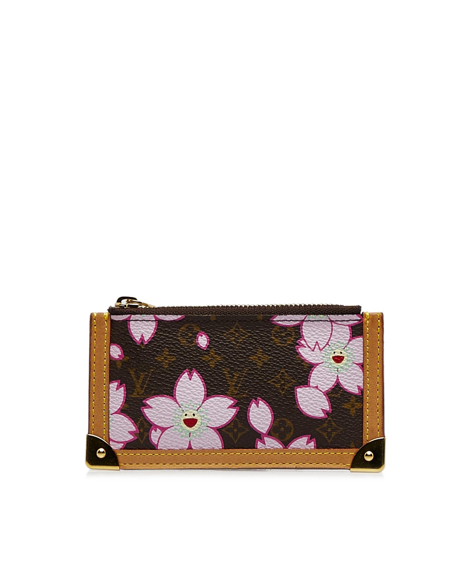 Louis Vuitton, Accessories, Louis Vuitton Monogram Cherry Blossom Coinkey  Case