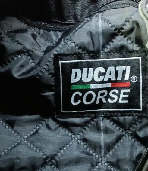 Ducati 💀🔥 DUCATI CORSE MOTORCYCLE LEATHER JACKET STREETWEAR Size US M / EU 48-50 / 2 - 9 Thumbnail