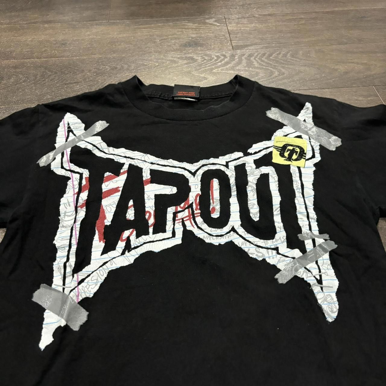 Tapout Vintage Rare Tapout Kick Me I Dare You T Shirt 00s Small Size US S / EU 44-46 / 1 - 2 Thumbnail