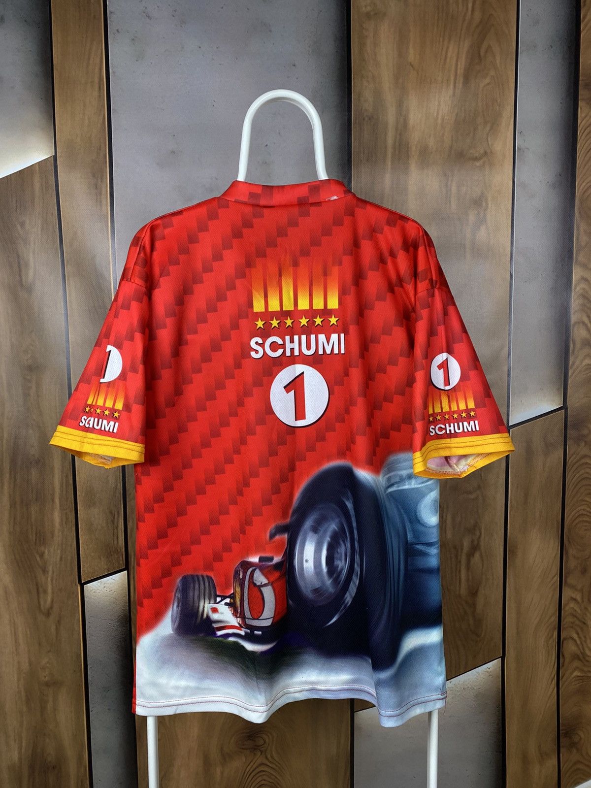 Formula 1 🏎️Vintage 00s T-Shirt Michael Schumacher Ferrari Formula 1 🏎️ Size US XL / EU 56 / 4 - 2 Thumbnail
