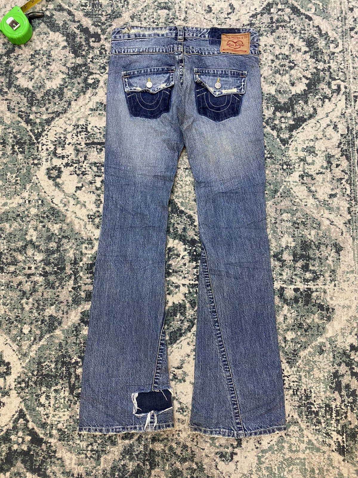 True Religion Reconstructed True Religion Flare Denim By La Limited Denim Size US 30 / EU 46 - 24 Thumbnail
