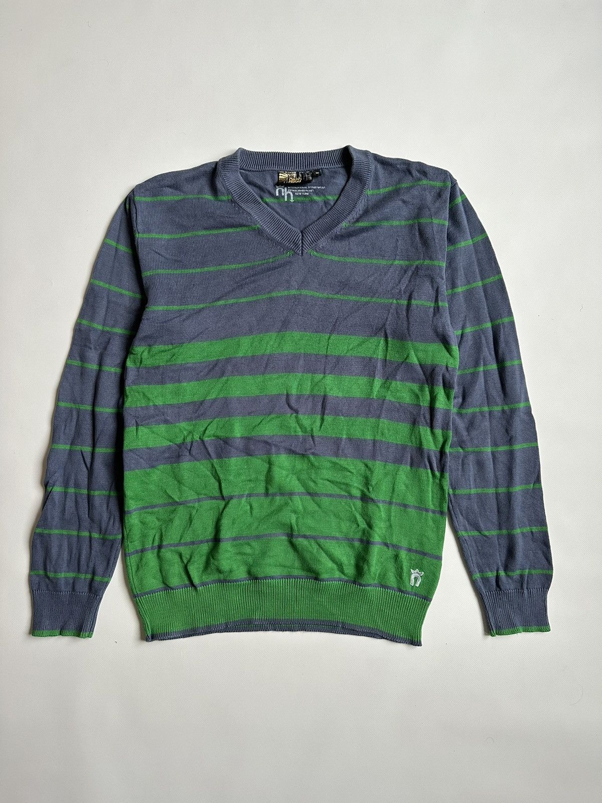 Neighborhood Vintage Neighborhood Chunky Knit Striped Sweater Size US M / EU 48-50 / 2 - 1 Thumbnail