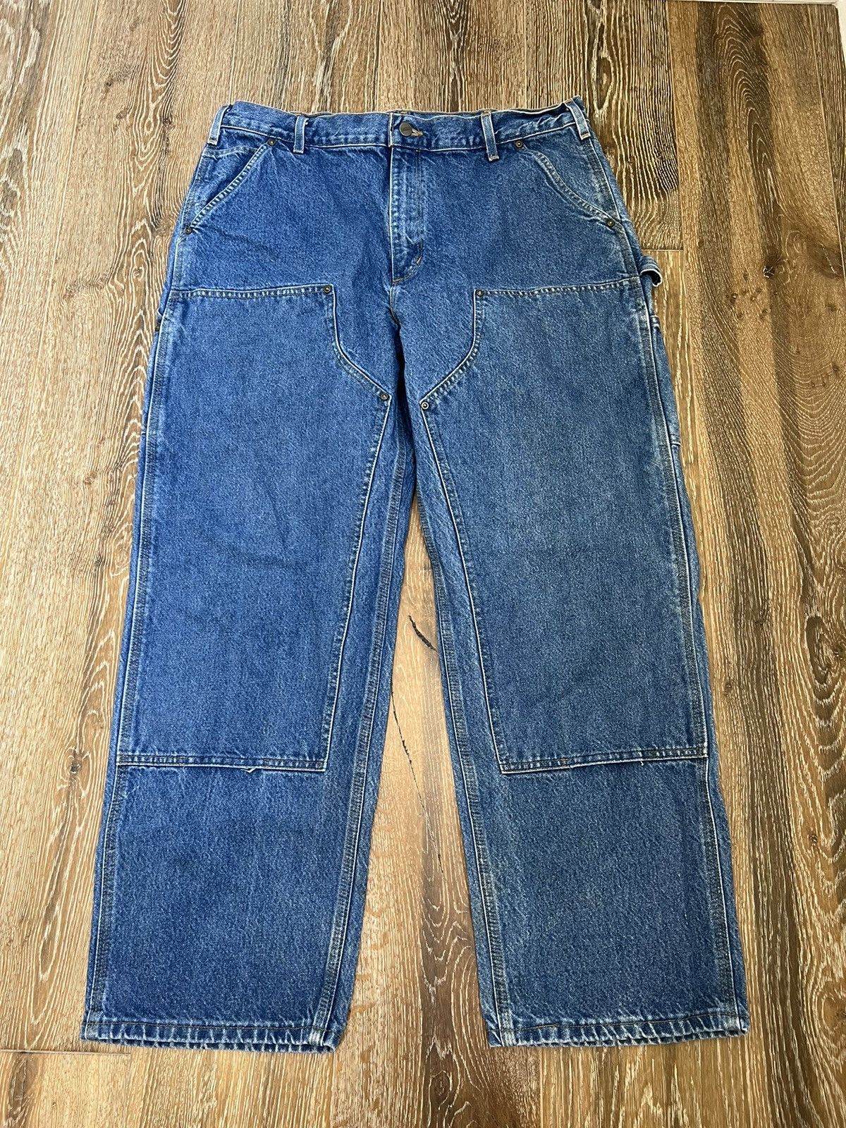Carhartt Vintage carhartt doubleknee jean Size US 37 - 1 Thumbnail