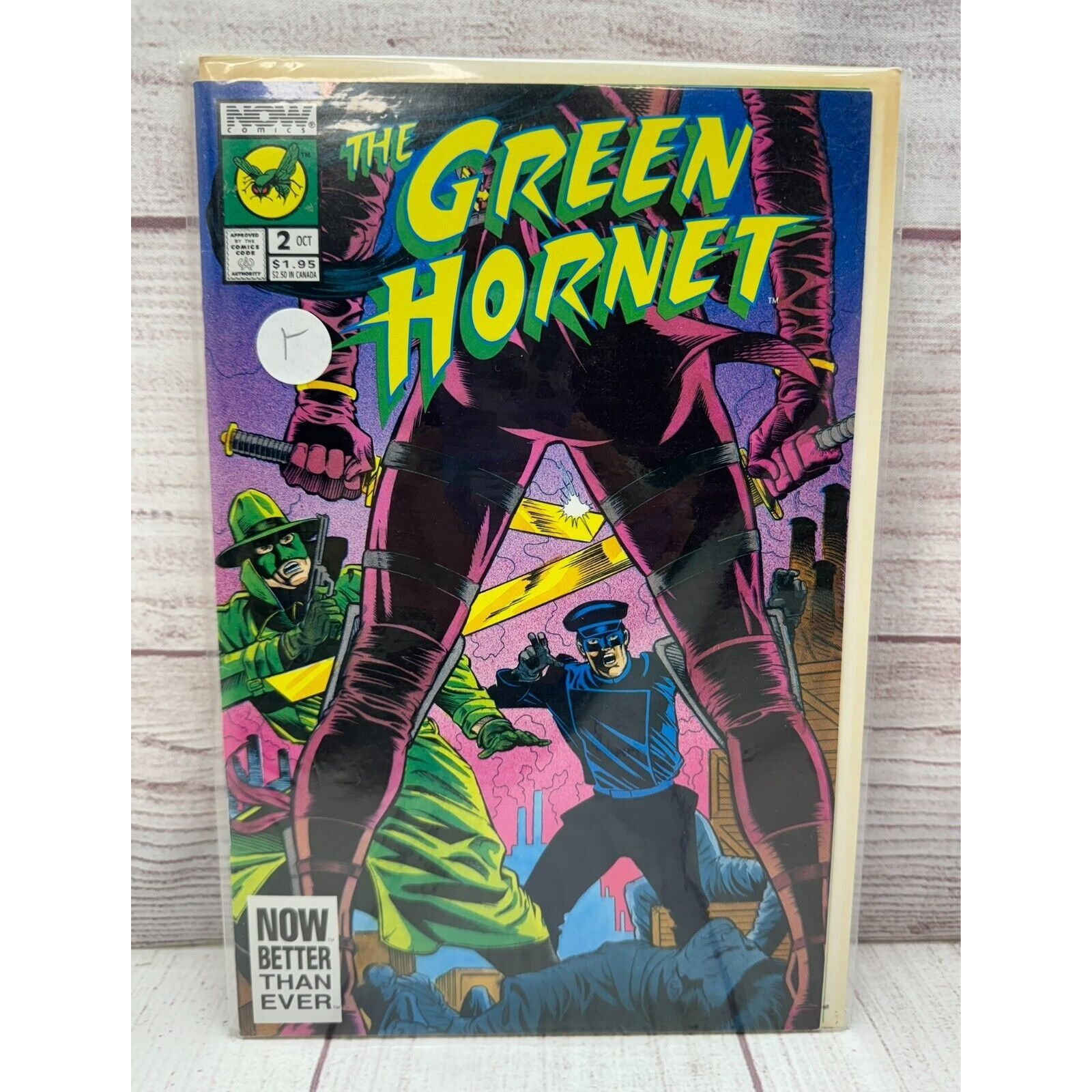 DC Comics Tales of the Green Hornet Volume 2 - #2 Oct 1991 Now Comics Size ONE SIZE - 3 Thumbnail