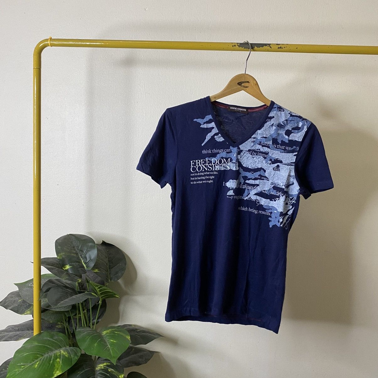 Hideaways Nicole Wild Poem Cyber Gothic Punk Grunge Emo Lgb in Blue, Men's (Size Xs)
