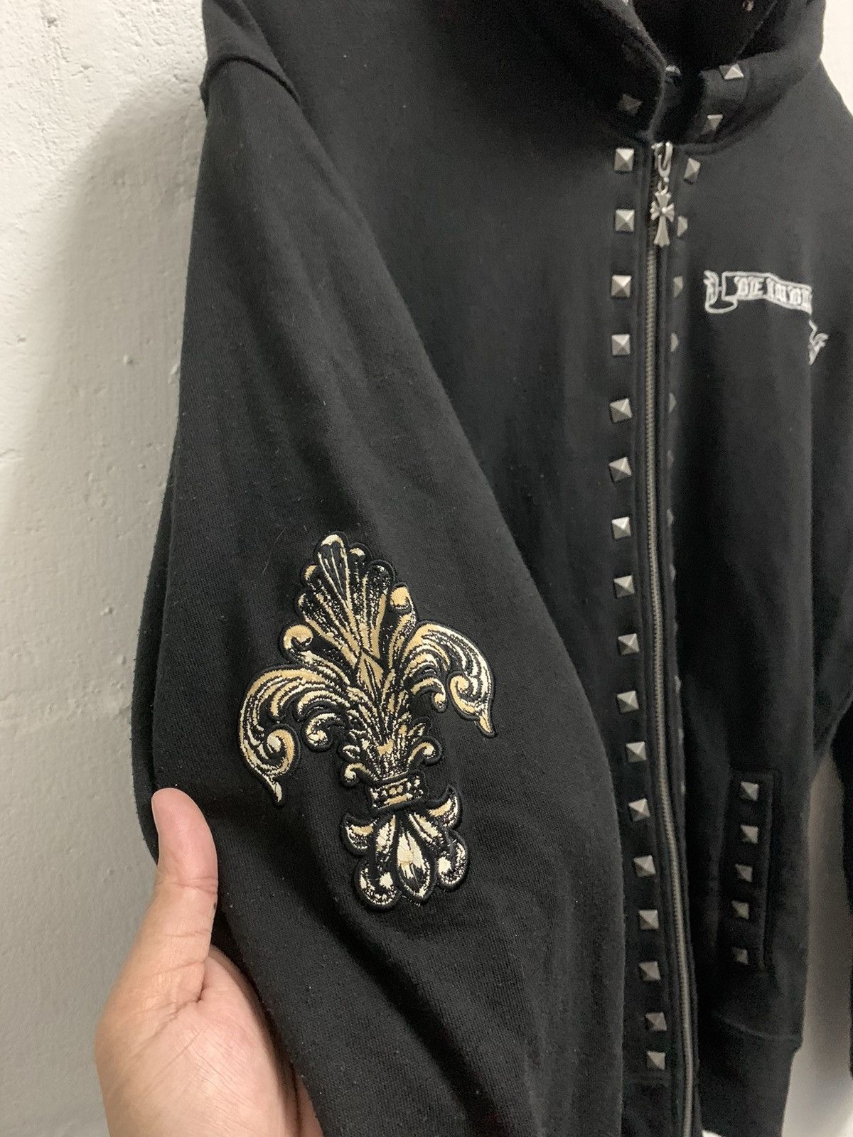 Japanese Brand Hooded Rivet Design Size US L / EU 52-54 / 3 - 7 Thumbnail