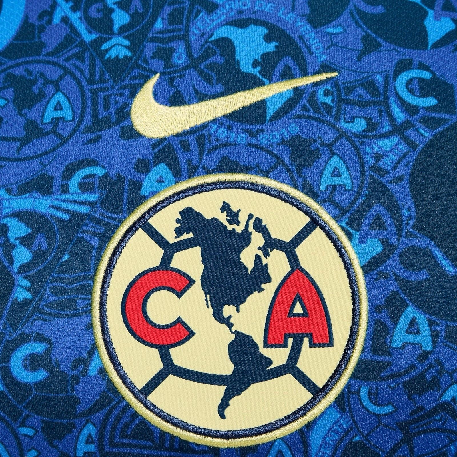 Nike Nike Club America 2024/25 Away Blue Soccer Jersey Small NWT Size US S / EU 44-46 / 1 - 4 Thumbnail