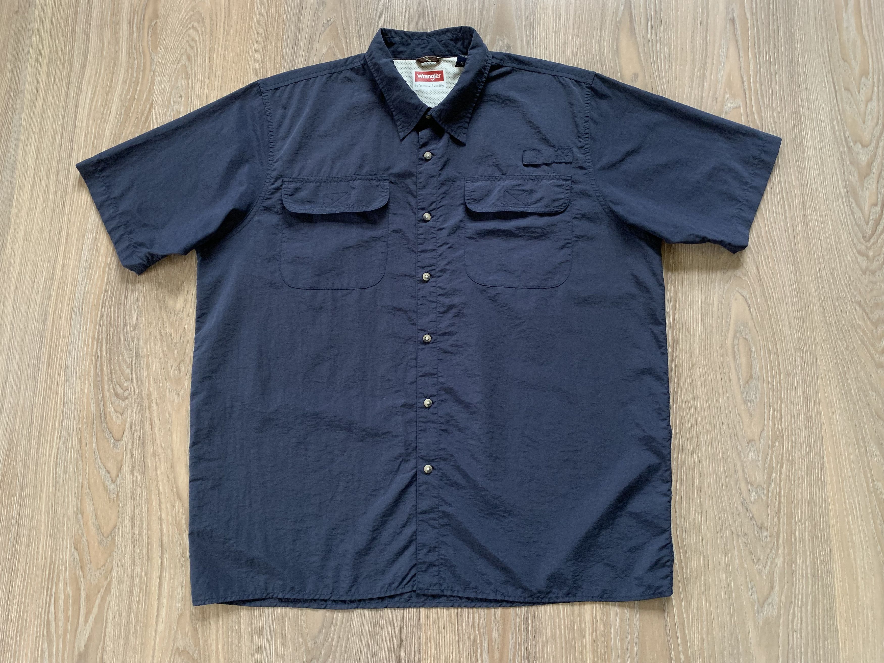 Wrangler Wrangler Short Sleeve Outdoor Shirt Size US XL / EU 56 / 4 - 2 Thumbnail