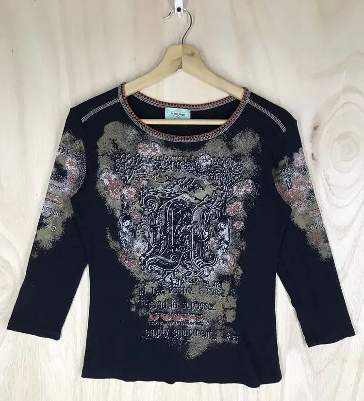 American Apparel To The Angel Crop Tops Size L / US 10 / IT 46 - 1 Thumbnail