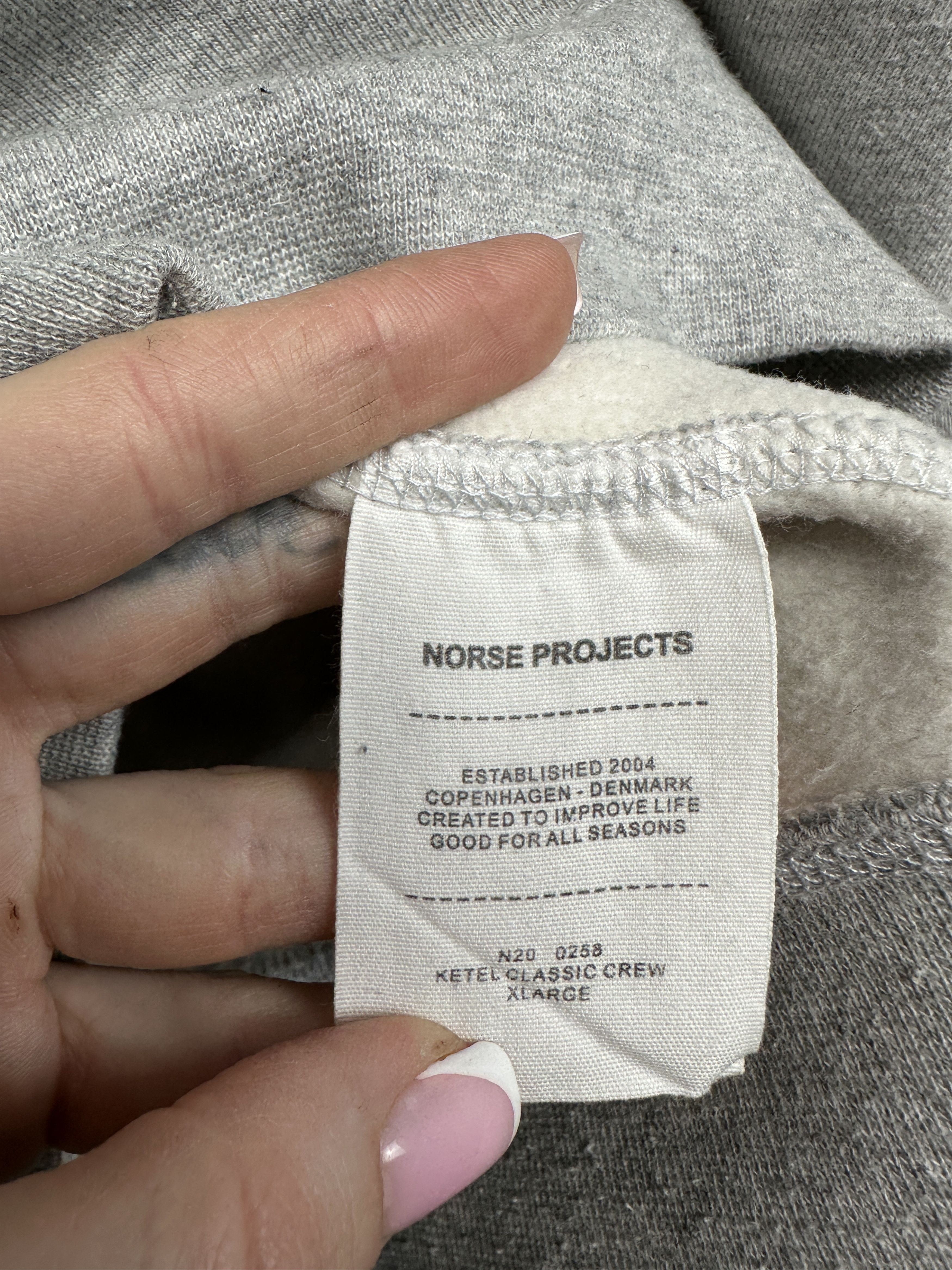 Norse Projects Norse Projects Mens Sweatshirt Size US XL / EU 56 / 4 - 4 Thumbnail