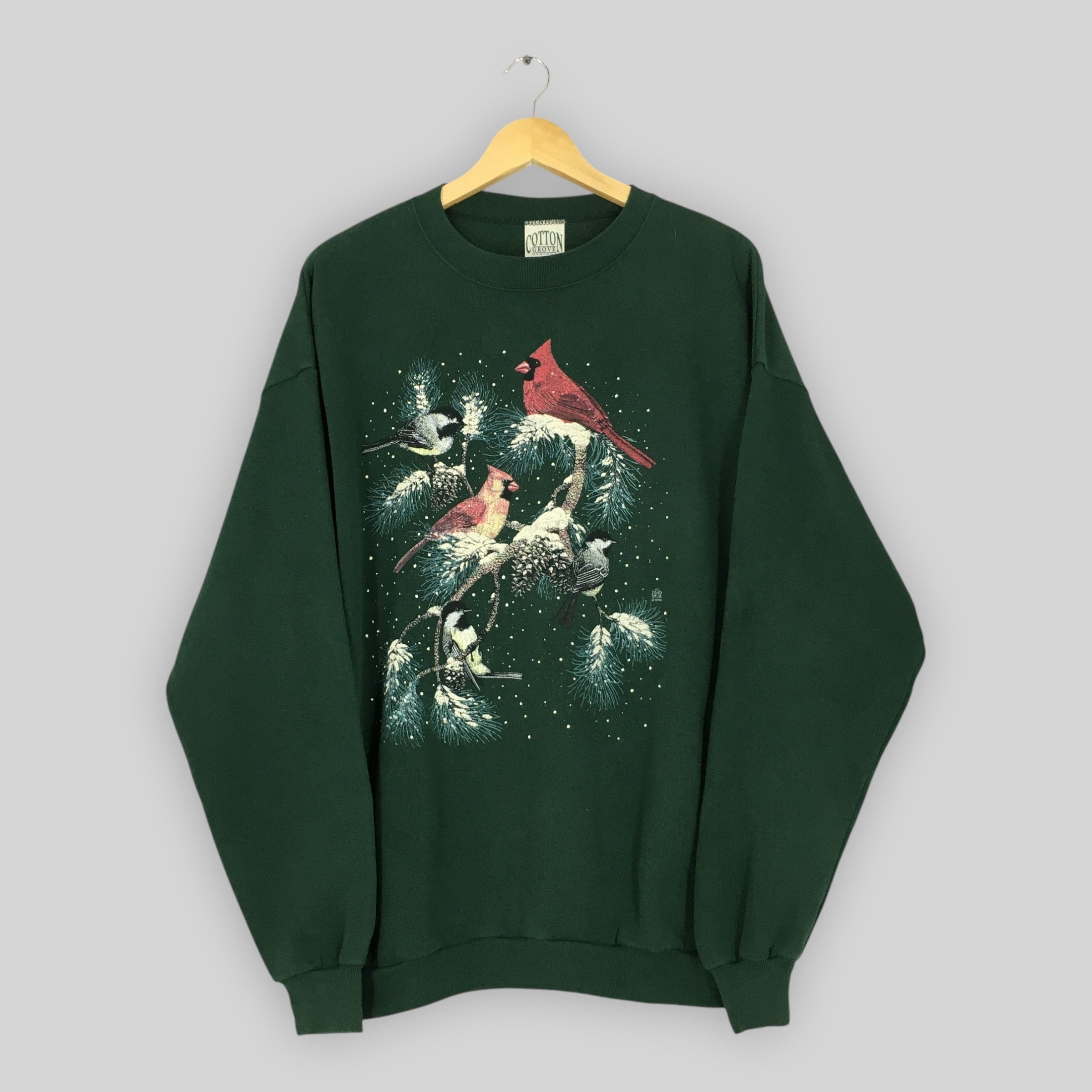 Habitat Vintage 90s Red Cardinals Snowbirds Sweatshirt XLarge Size US XL / EU 56 / 4 - 1 Thumbnail