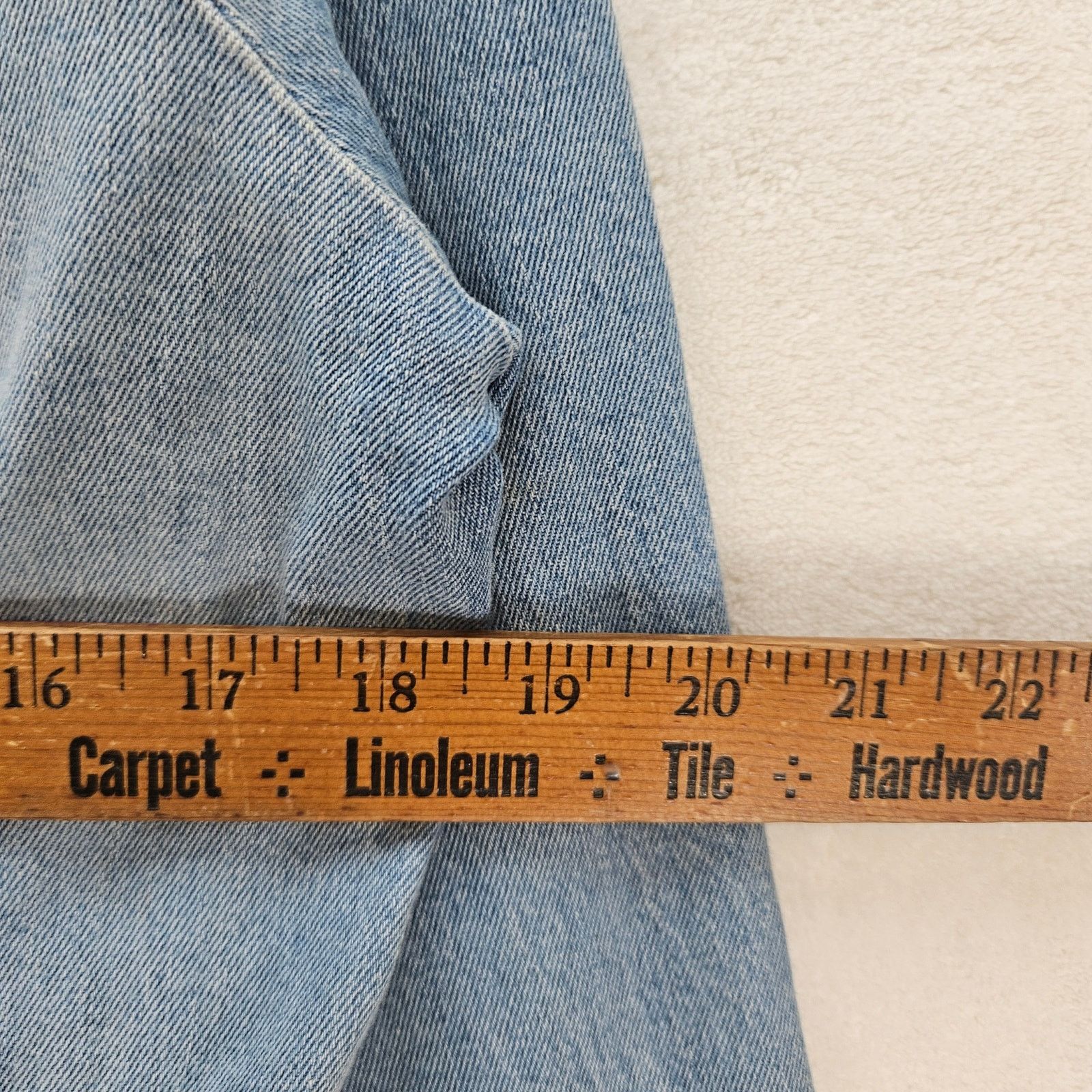 Levi's LEVI'S WOMEN'S L FLYNN WESTERN DRESS NWT MEDIUM WASH A LINE Size L / US 10 / IT 46 - 4 Thumbnail