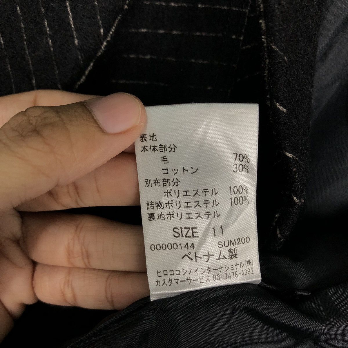 Hiroko Koshino Homme 🔥Vintage Cropped Biker Jacket Double Collar Hiroko Bis Size US M / EU 48-50 / 2 - 19 Thumbnail