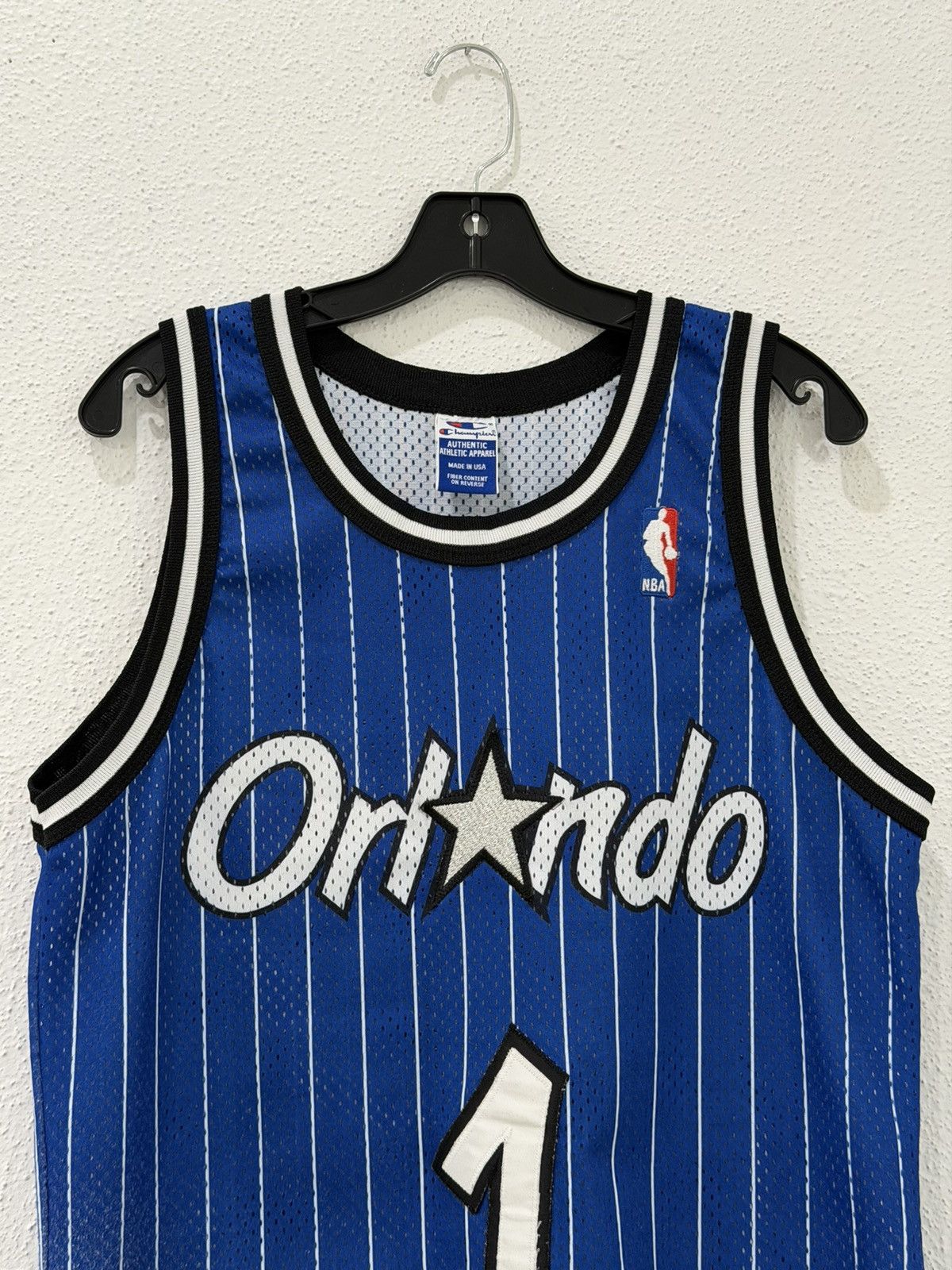 Champion Vintage 90s Orlando Magic Penny Hardaway NBA Champion Jersey Size US M / EU 48-50 / 2 - 2 Thumbnail