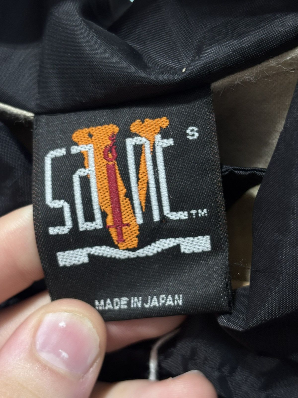 Saint Michael × Vlone Saint Michael x Vlone Coach Jacket 'Black' Size US S / EU 44-46 / 1 - 3 Thumbnail