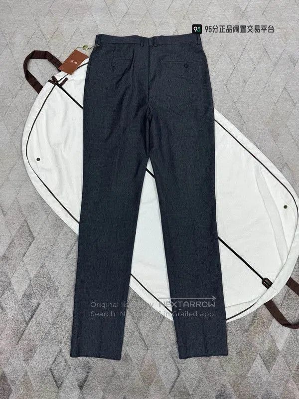 Loro Piana Loro Piana Men's Wool Casual Trousers. Size US 38 / EU 54 - 2 Thumbnail