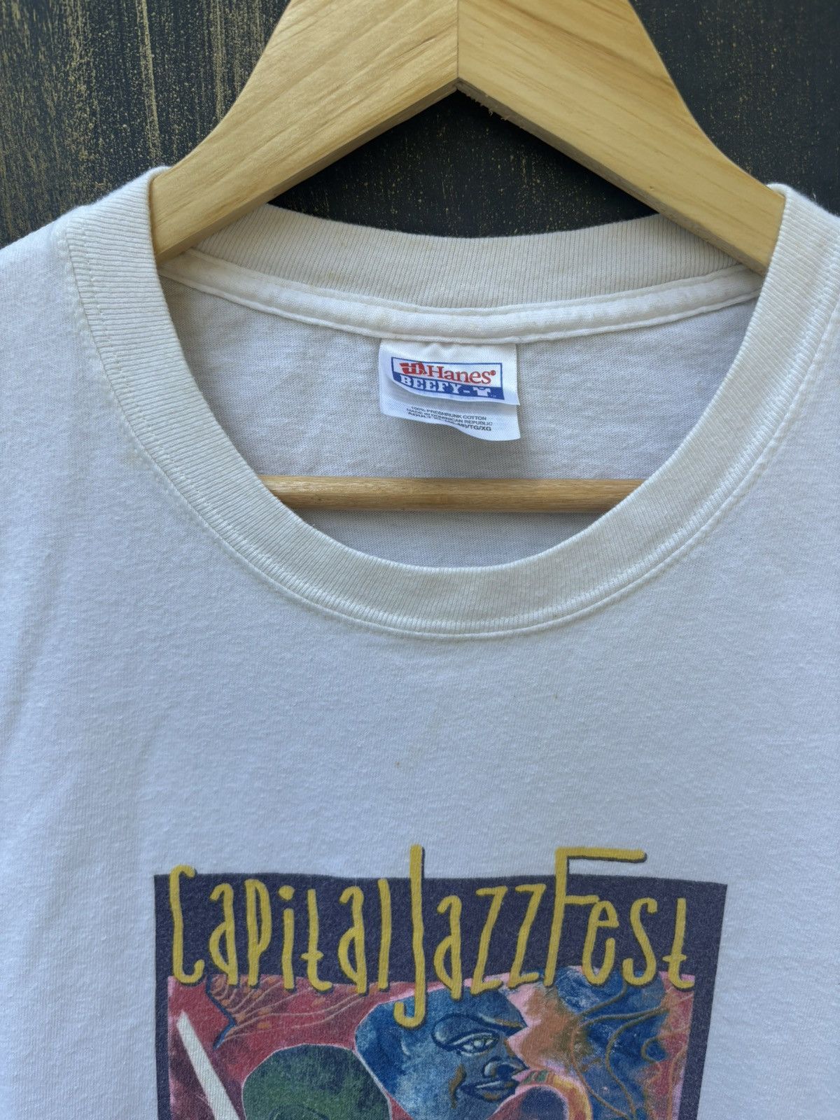 Vintage RARE! Vintage 90’s Art Jazz Fest Promo Size US XL / EU 56 / 4 - 5 Thumbnail