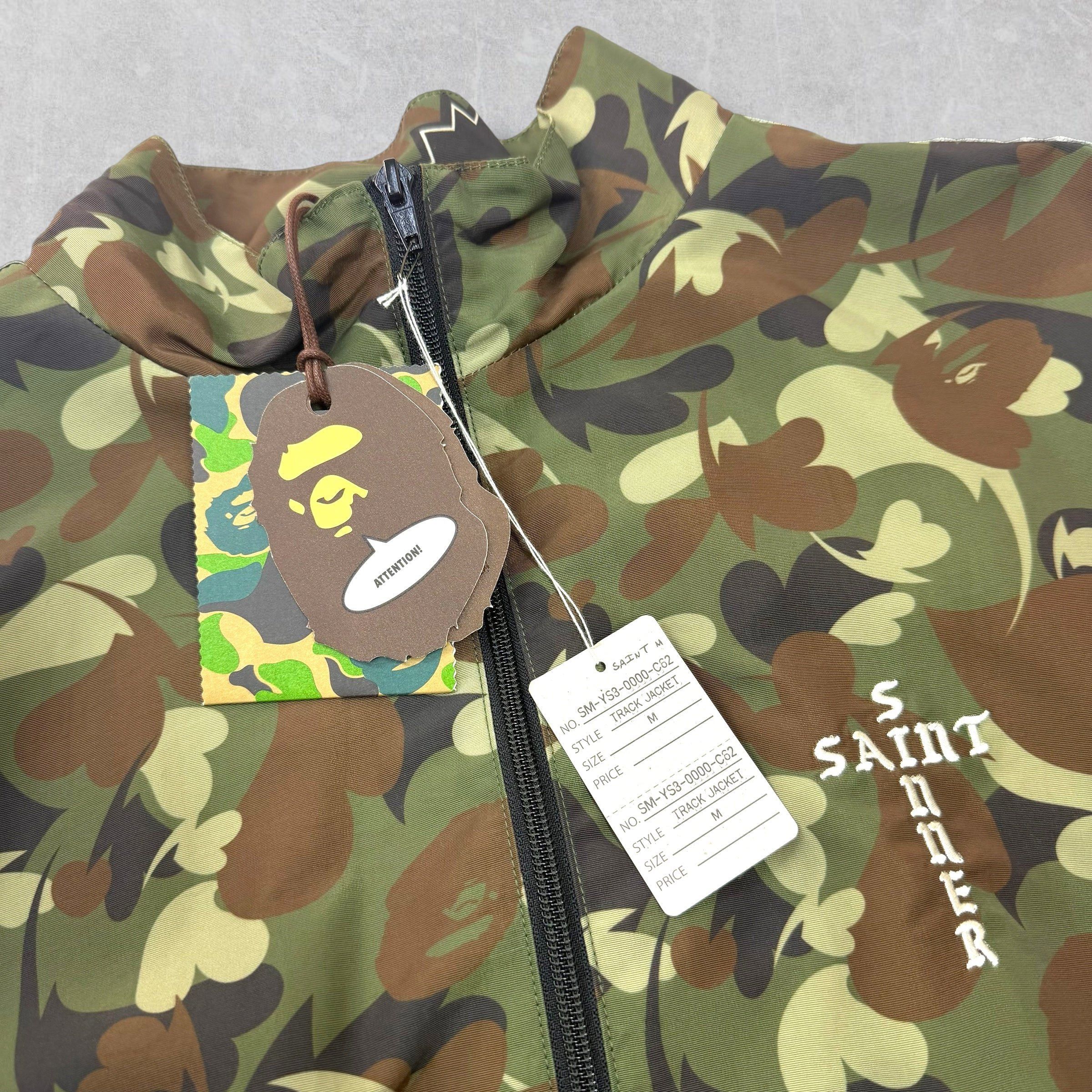 Saint Michael Saint Michael x Bape Camo Track Jacket M Size US M / EU 48-50 / 2 - 4 Thumbnail