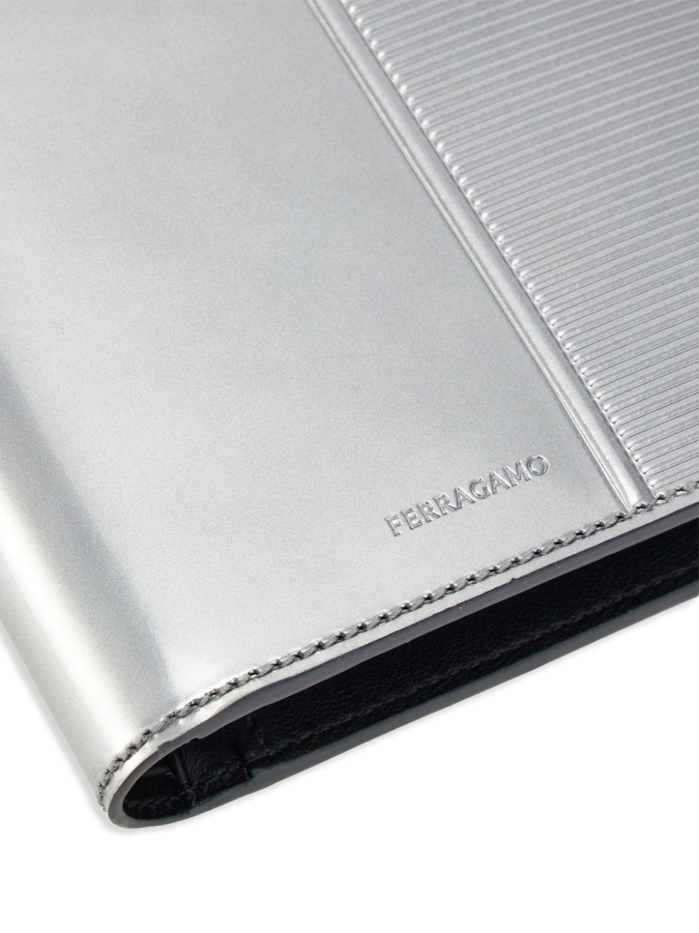 Salvatore Ferragamo o1s1rm0924 Size: OS / Bi Fold Wallet in Silver Size ONE SIZE - 5 Thumbnail