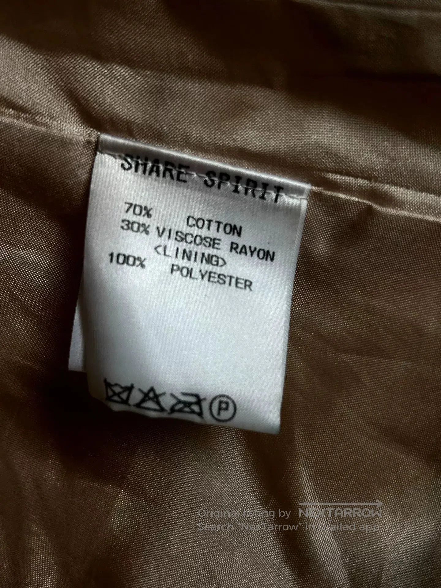 Share Spirit Homme vintage patterned blazer. Size S / US 4 / IT 40 - 5 Thumbnail