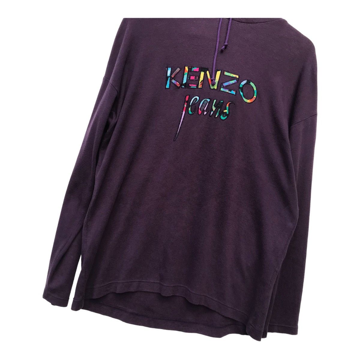 Kenzo Kenzo Jeans Faded Longsleeve Hoodie Shirt Size US M / EU 48-50 / 2 - 6 Thumbnail