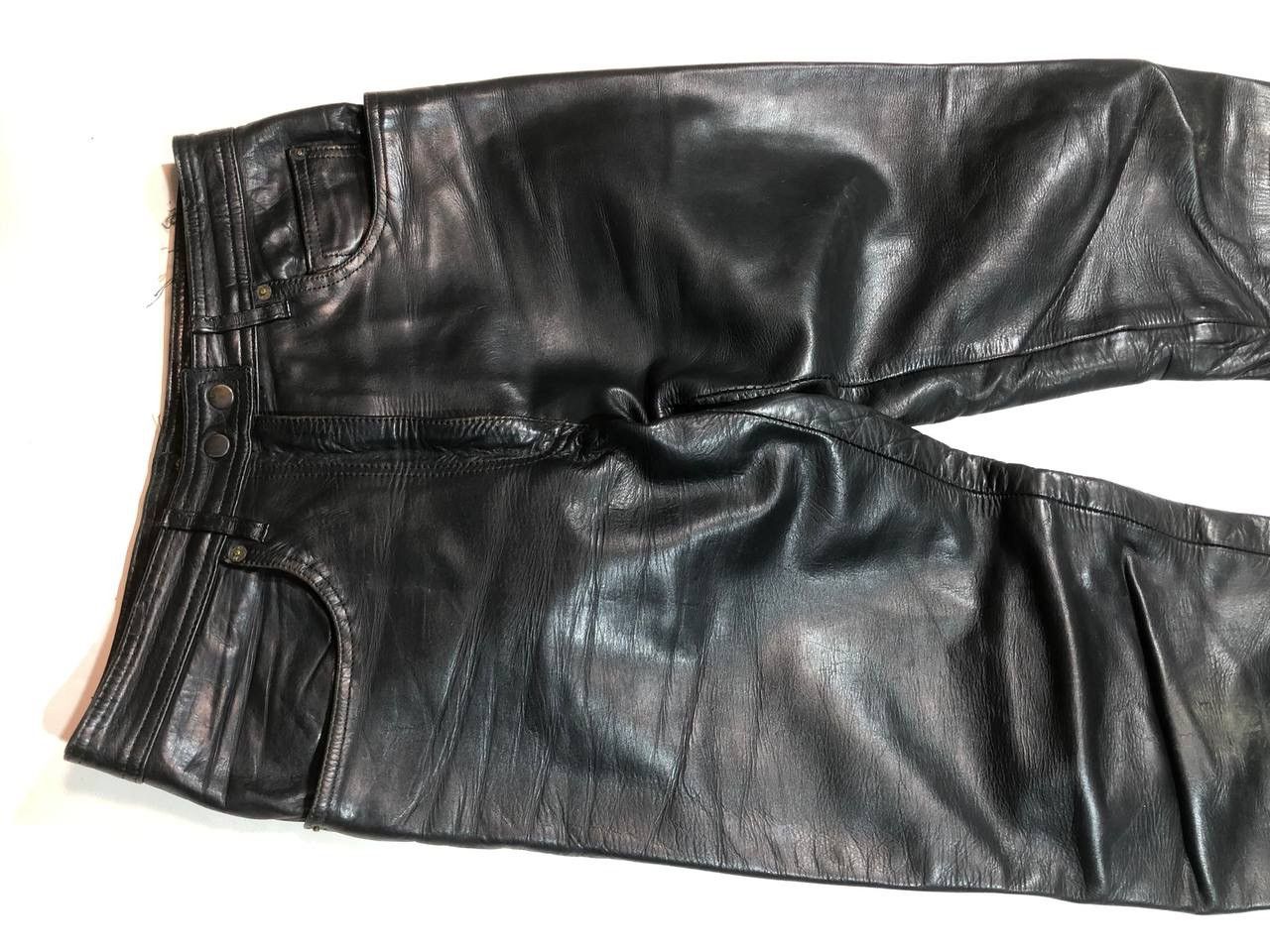 Vintage Avangarde Racing Moto Leather Pants Vintage Size US 31 - 6 Thumbnail
