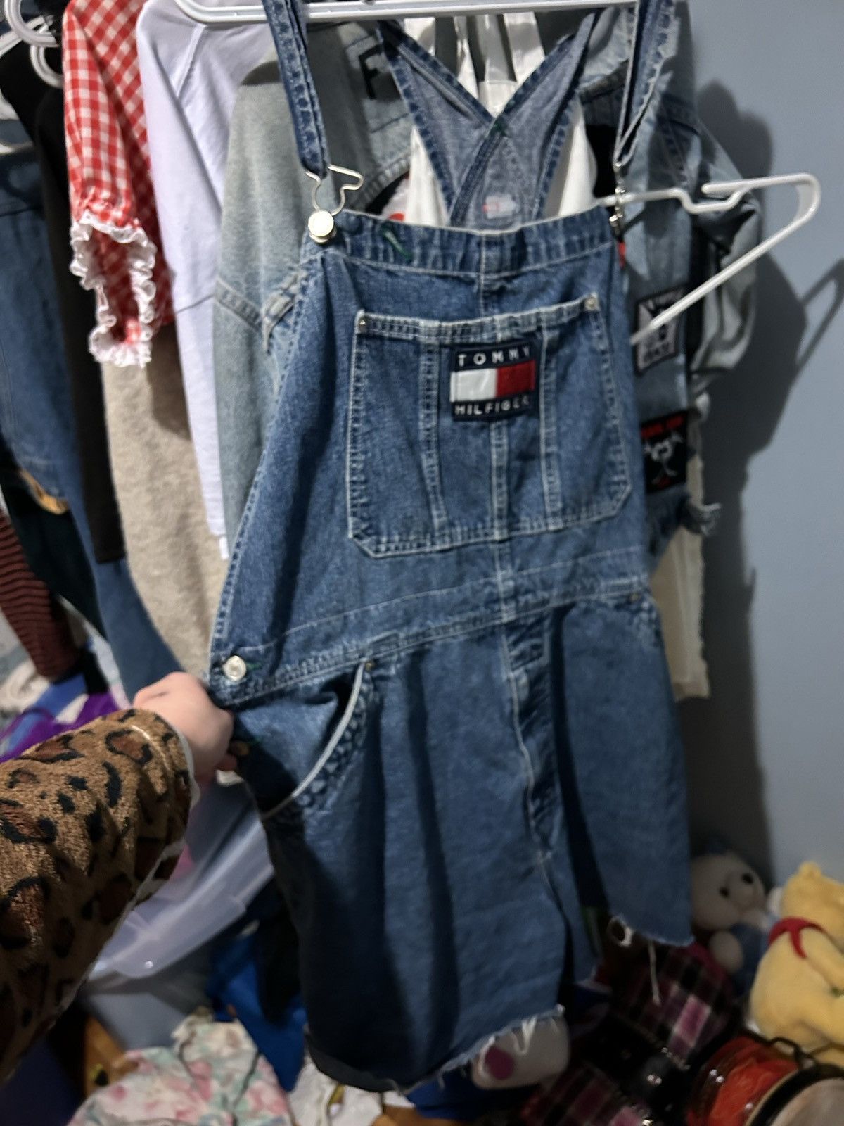 Tommy Hilfiger × Vintage Tommy Hilfiger vintage shorts overalls/jumpsuit Size US 38 / EU 54 - 1 Thumbnail