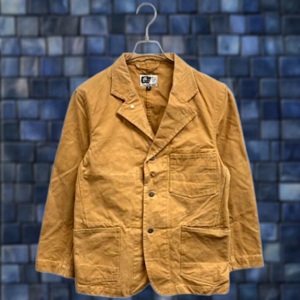 Engineered Garments Engineered Garments DUCK CANVAS Bedford Jacket Men Beige S Casual Button Front Mid-Length Jacket Size US S / EU 44-46 / 1 - 1 Thumbnail
