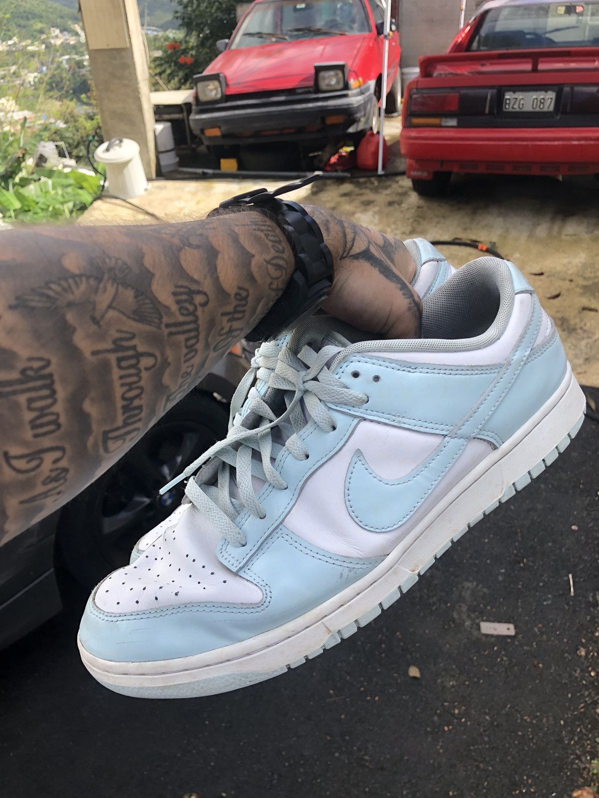 Nike Nike Dunk Lows Glacier Blue Size US 10.5 / EU 43-44 - 2 Thumbnail