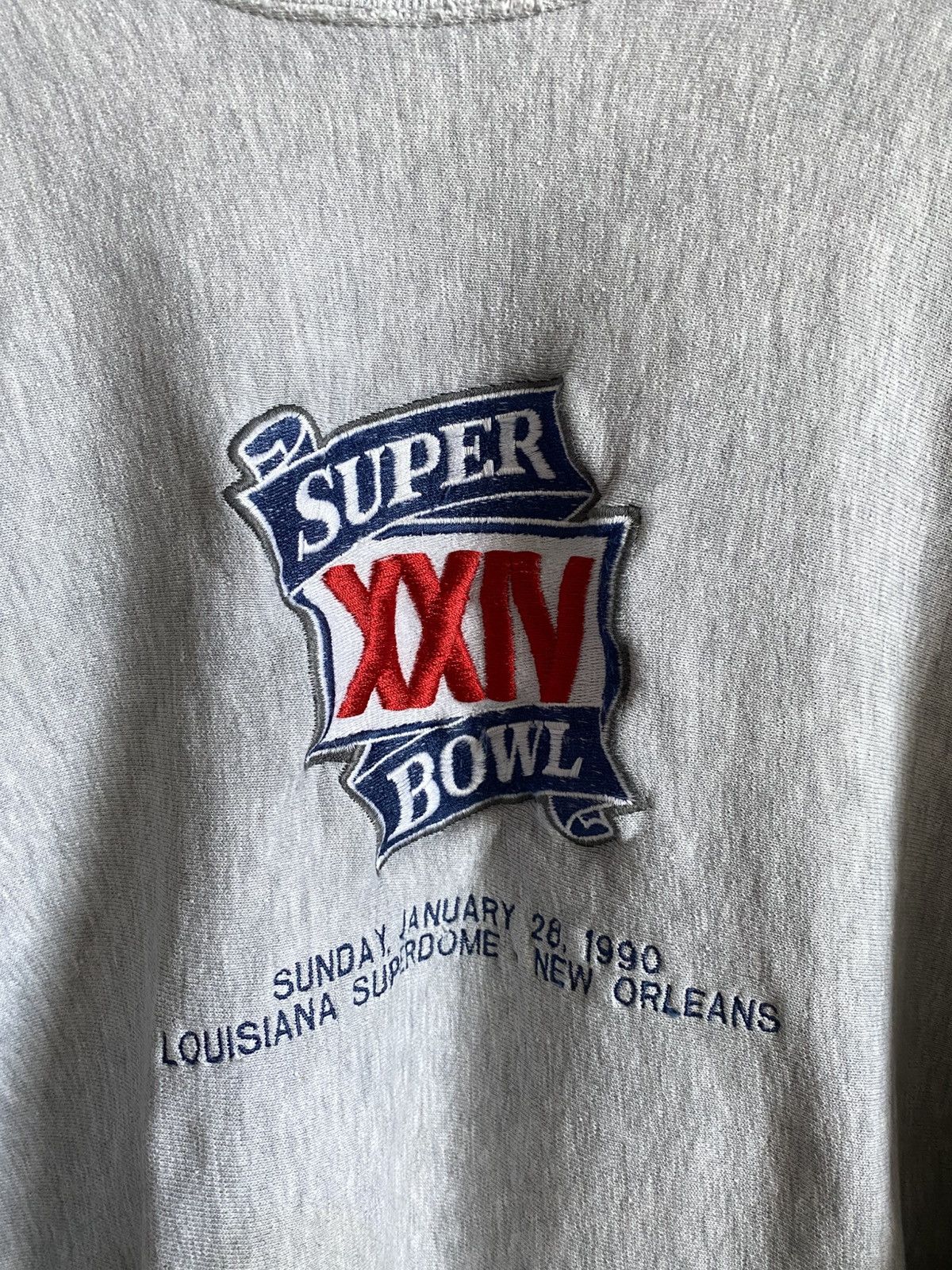 NFL Vintage 90s Super Bowl 24 1990 Crewneck Sweatshirt Size US XL / EU 56 / 4 - 4 Thumbnail