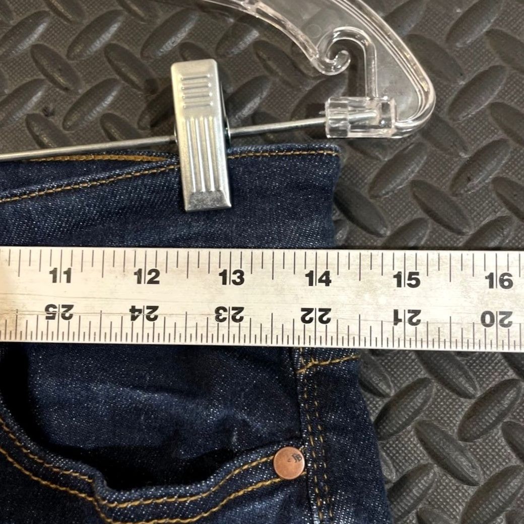Vintage Judy Blue Los Angeles Skinny Jeans Dark Wash Denim High Rise Women's Size 2/Regular Blue Skinny Women LA 3/26 Size 26" / US 2 / IT 38 - 4 Thumbnail