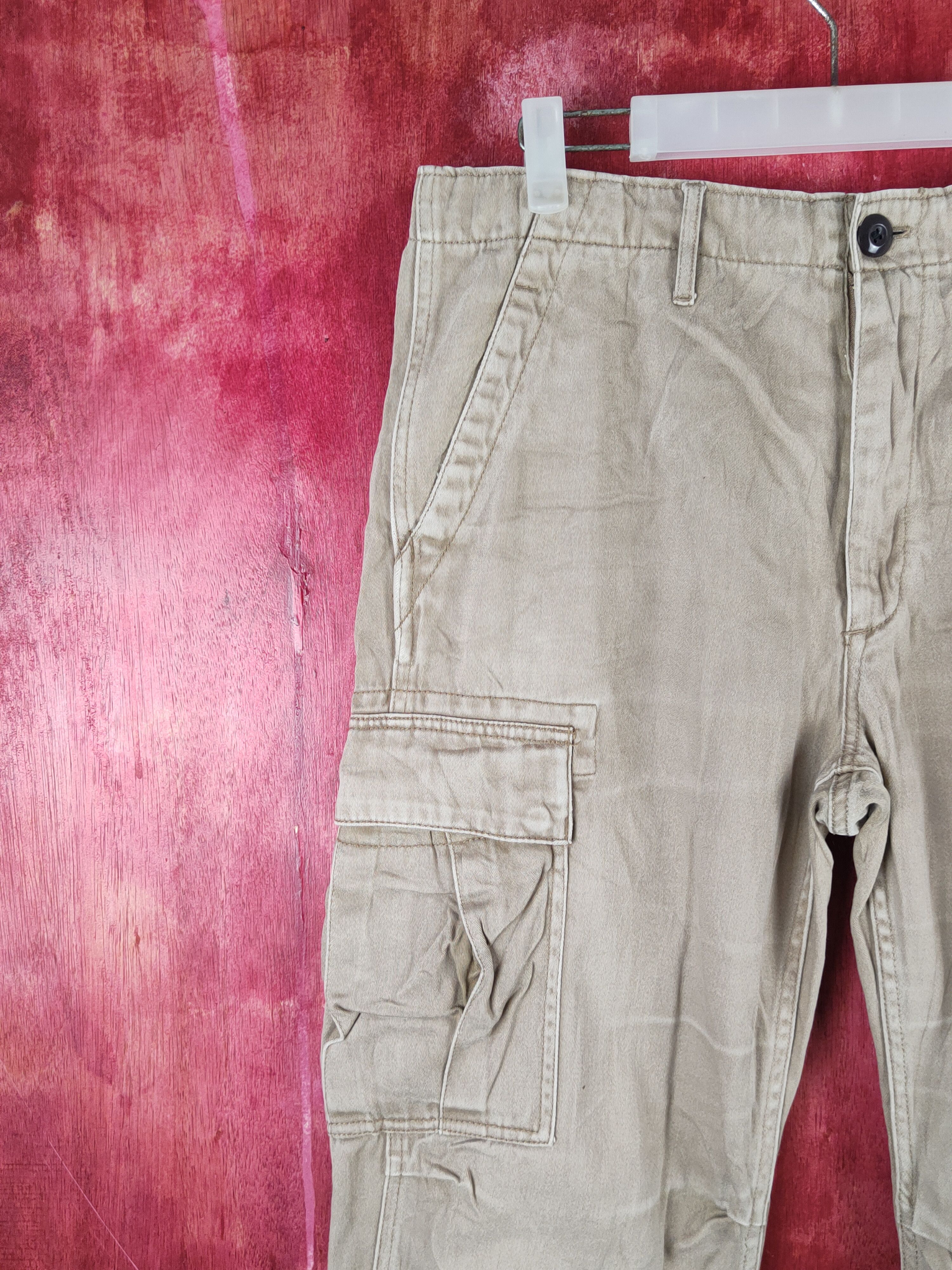 Gap Gap Brown Multipocket Tactical Cargo Pants #S1800 Size US 34 / EU 50 - 3 Thumbnail