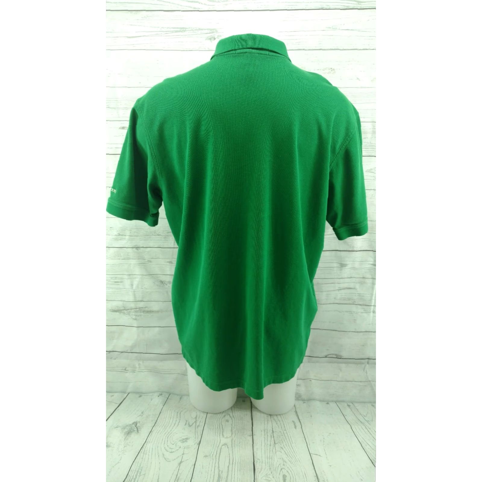 Vintage Masters Collection Mens Augusta Nationals Logo Golf Cotton Polo Shirt Green XL Size US XL / EU 56 / 4 - 7 Thumbnail