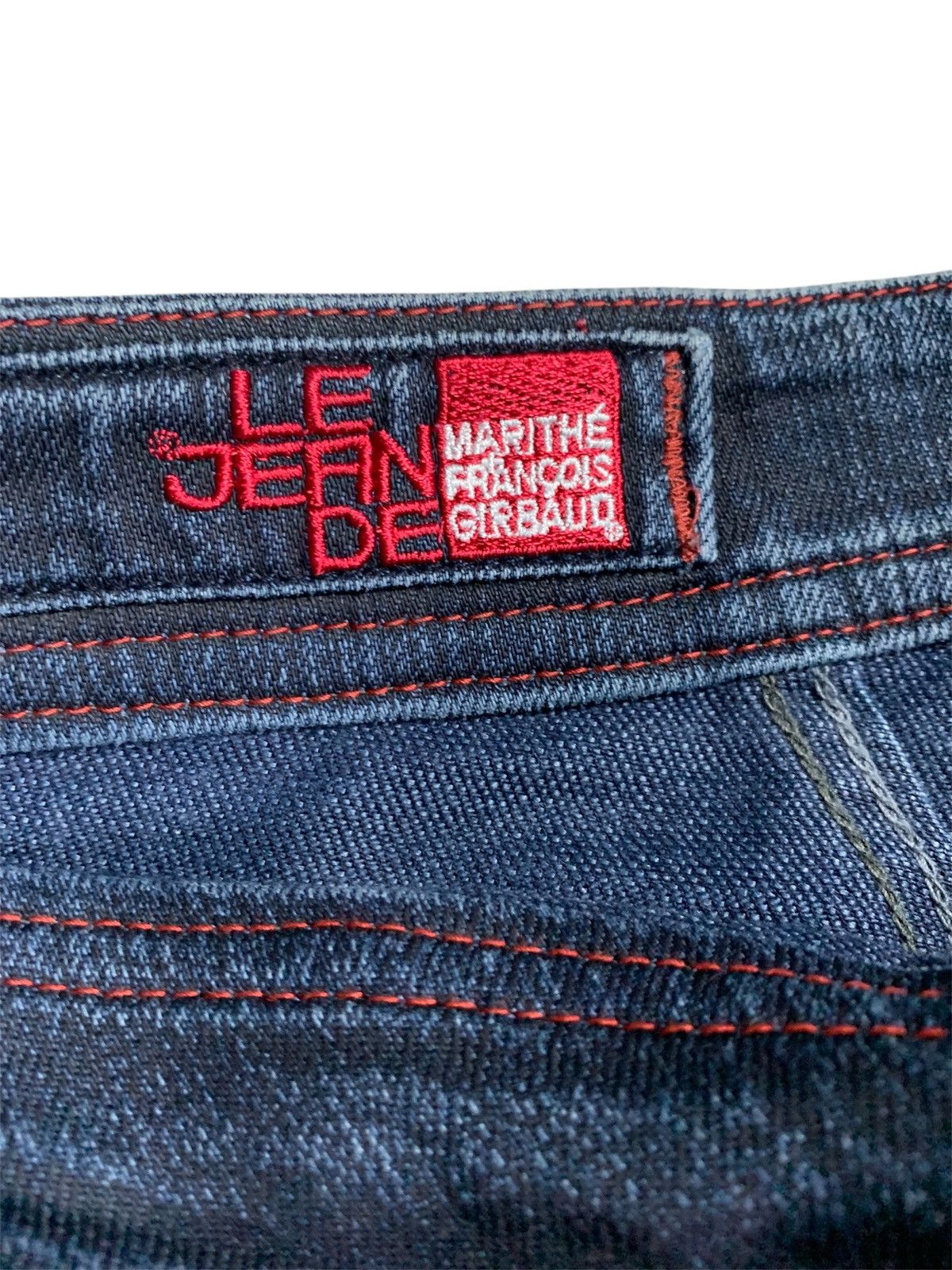 Marithe + Francois Girbaud Marithe+francois girbaud dark blue skinny jeans Size 29" - 3 Thumbnail