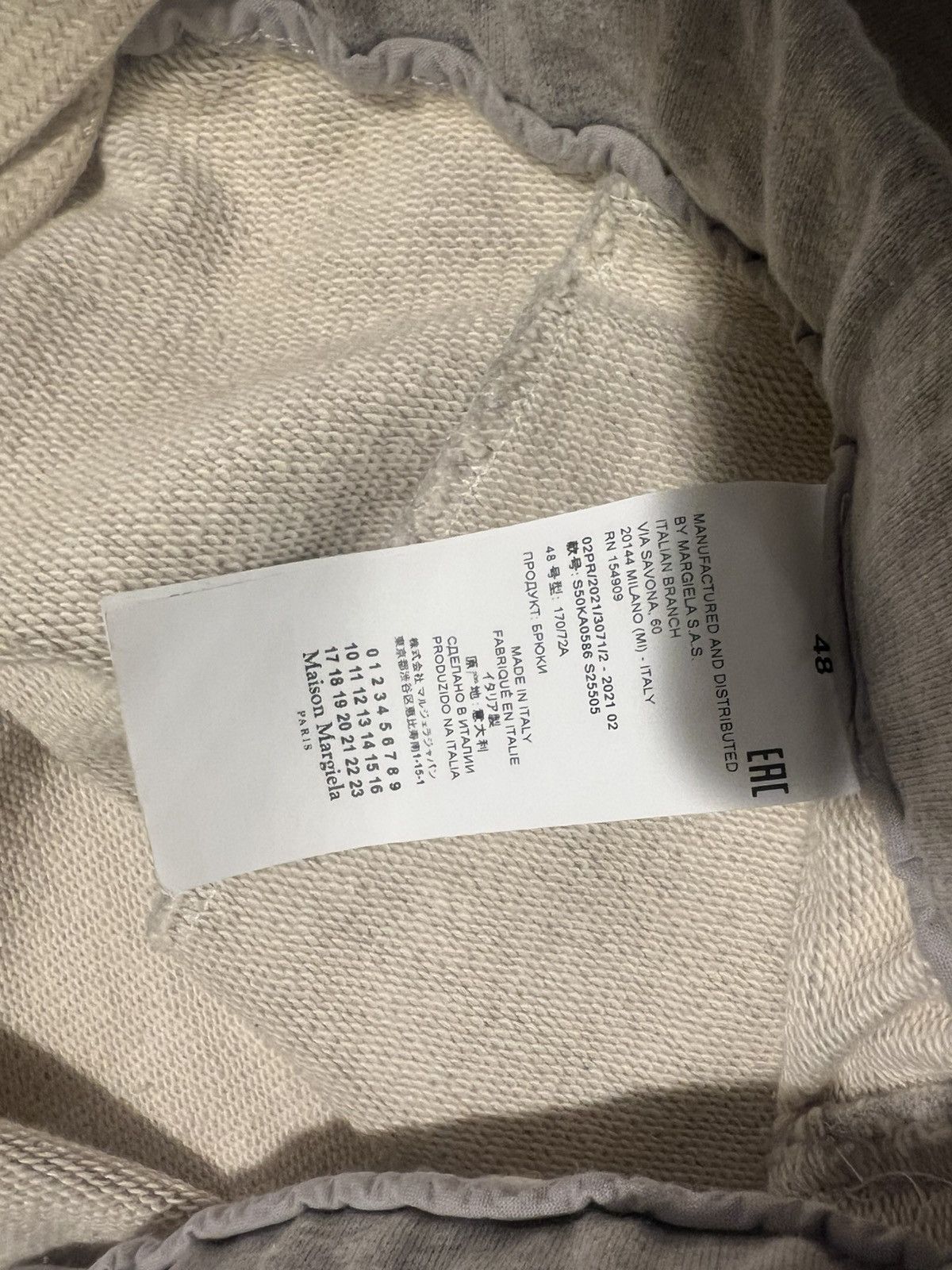 Maison Margiela Maison margiela sweatpants. 48/32. $850 Size US 32 / EU 48 - 11 Thumbnail