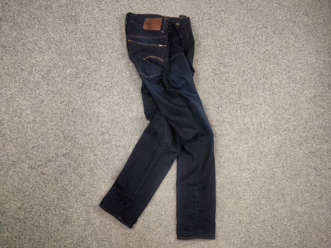 G-Star G Star Raw 3301 tapered dark wash Denim Jeans Vintage Style Size US 32 / EU 48 - 8 Thumbnail