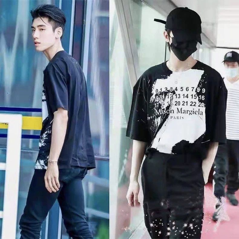 Other Maison Margiela Ink graffiti short sleeves Size US S / EU 44-46 / 1 - 5 Thumbnail