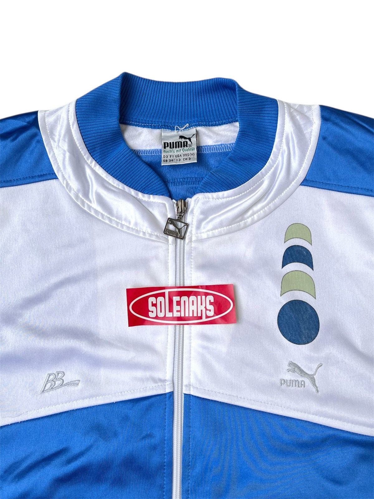 Puma Vintage Puma 1980s Borris Becker tracktop rare Size US M / EU 48-50 / 2 - 2 Thumbnail