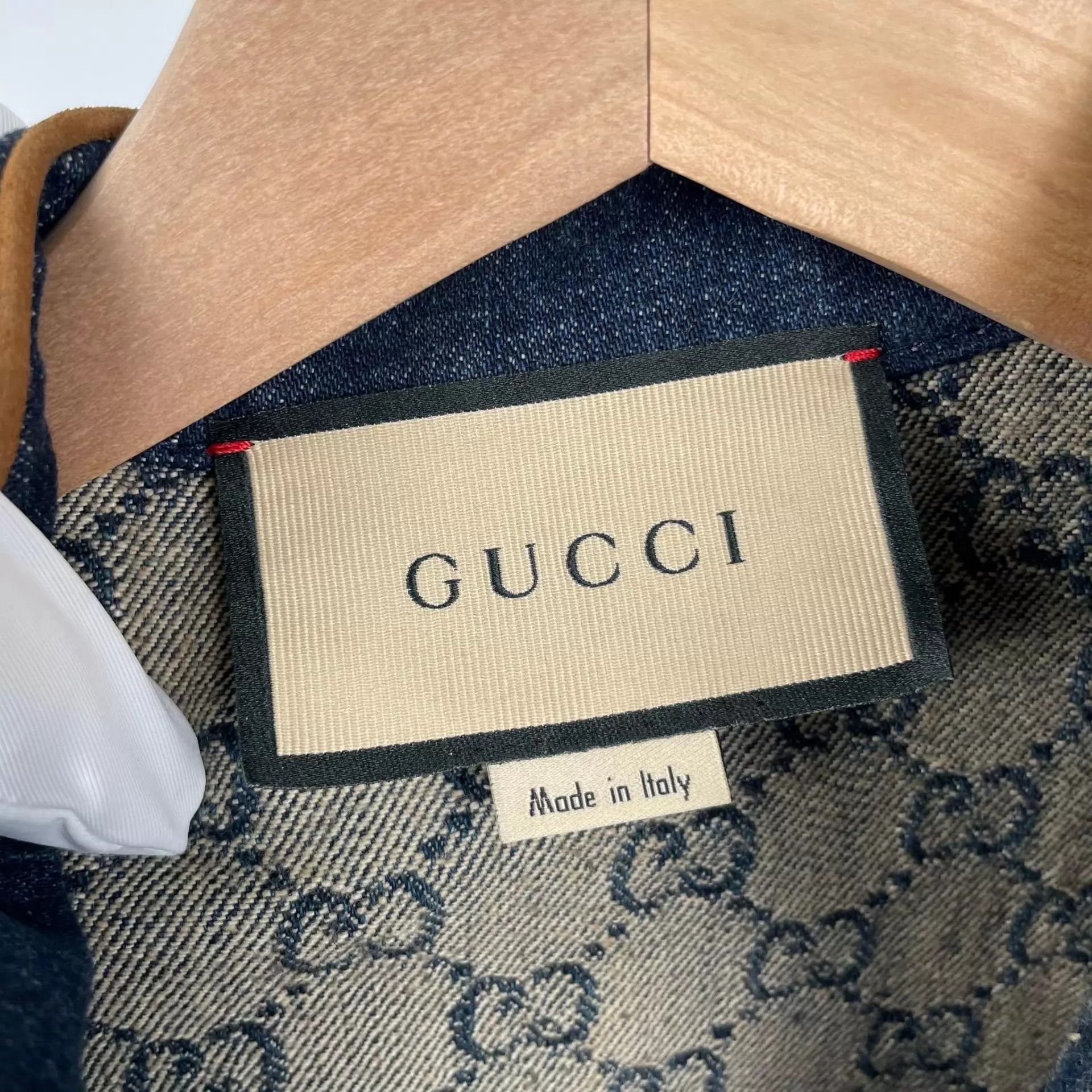 Gucci Gucci Denim Logo Print Blue Short Sleeve 36 Size XS / US 0-2 / IT 36-38 - 5 Thumbnail