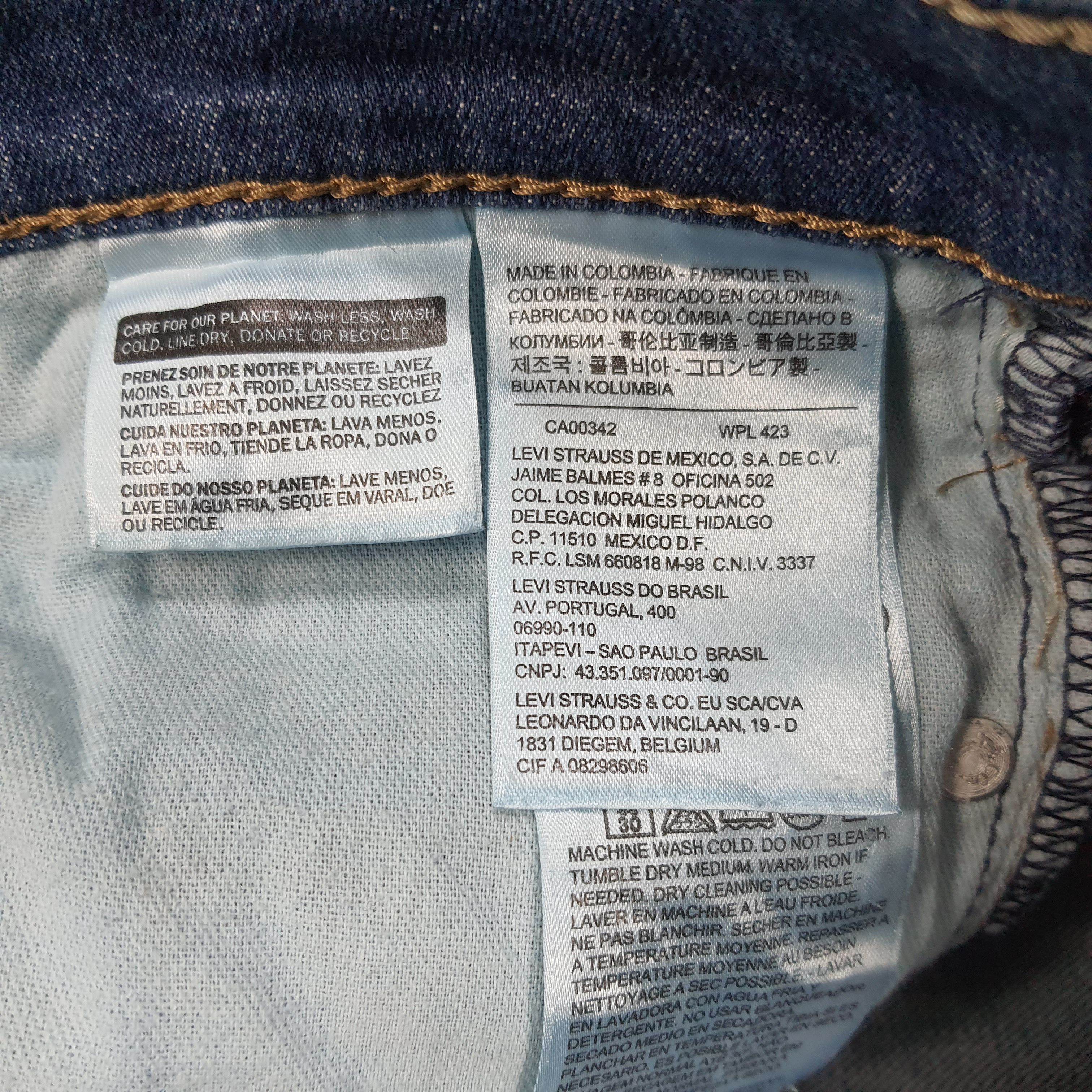 Levi's × Vintage Vintage Levi's 510 Distressed Art American Brand Jean Size US 29 - 9 Thumbnail