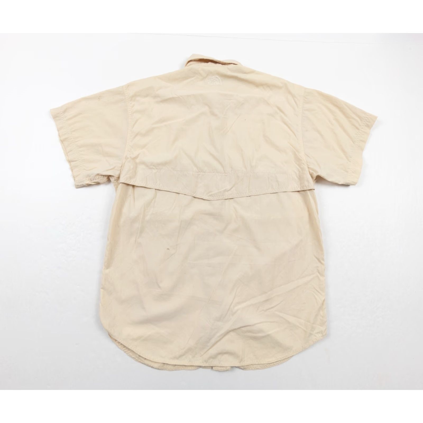 The North Face VINTAGE The North Face Shirt Women’s Small Beige Button-Down Long Sleeve Breathable Vent Shirt Size S / US 4 / IT 40 - 6 Thumbnail