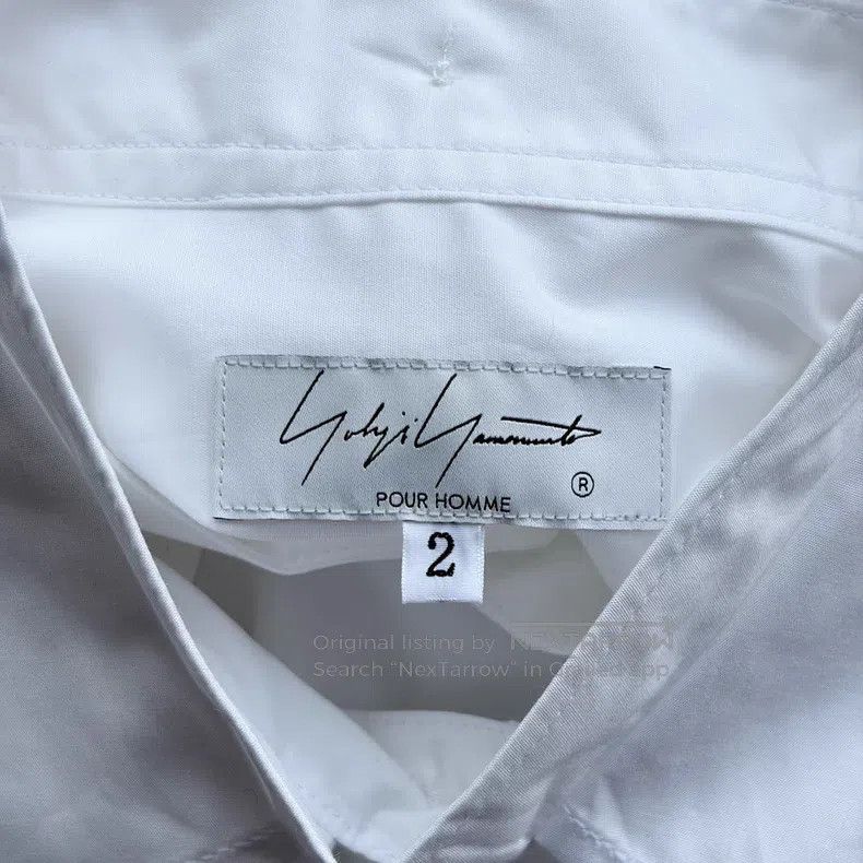 Yohji Yamamoto YOHJI YAMAMOTO Detachable Collar White Shirt Size US L / EU 52-54 / 3 - 7 Thumbnail
