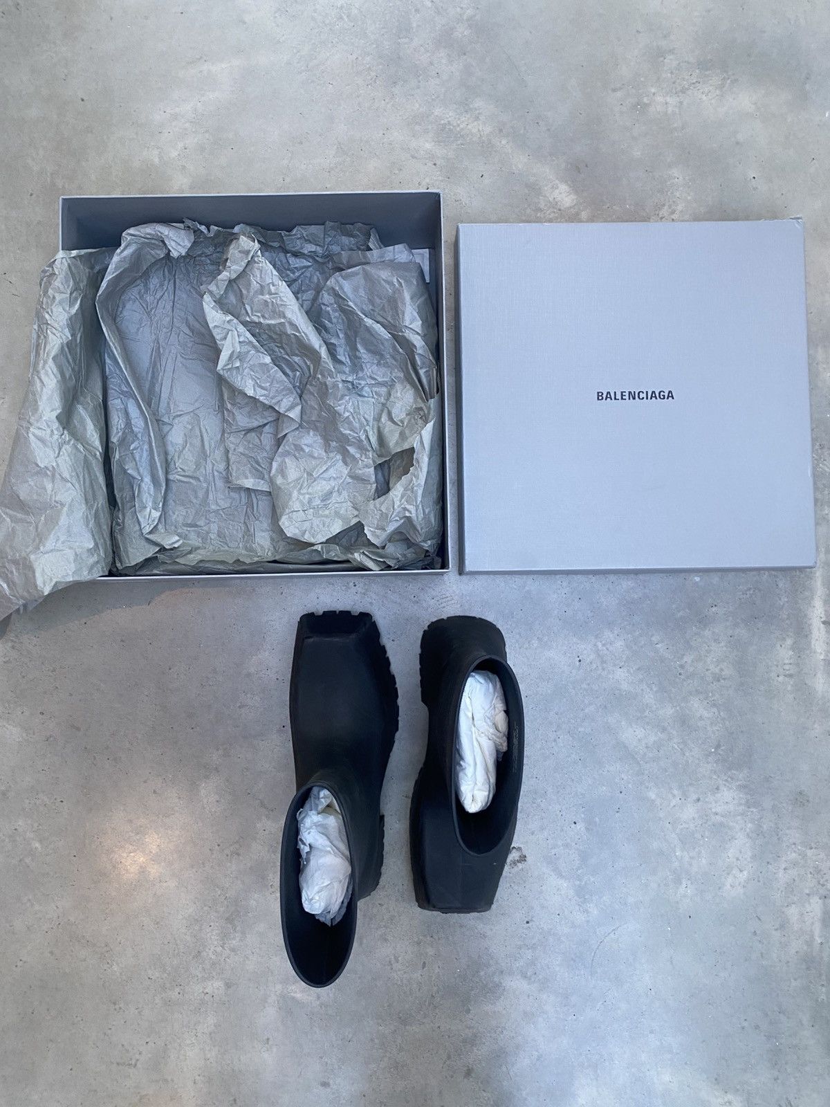Balenciaga Balenciaga Rubber Trooper Boots Size US 11 / EU 44 - 3 Thumbnail