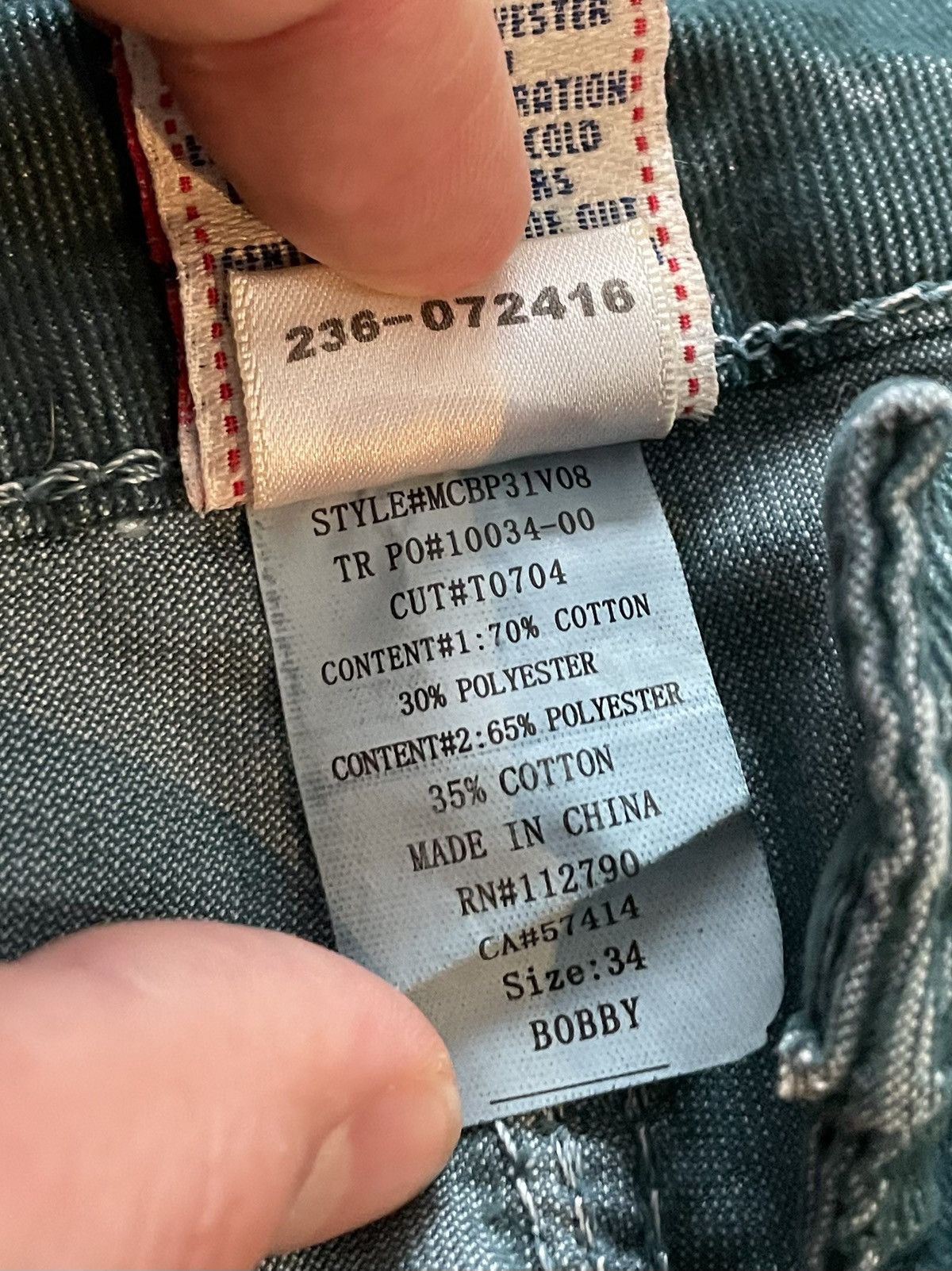 True Religion True Religion Corduroy Pants Size US 34 / EU 50 - 13 Thumbnail