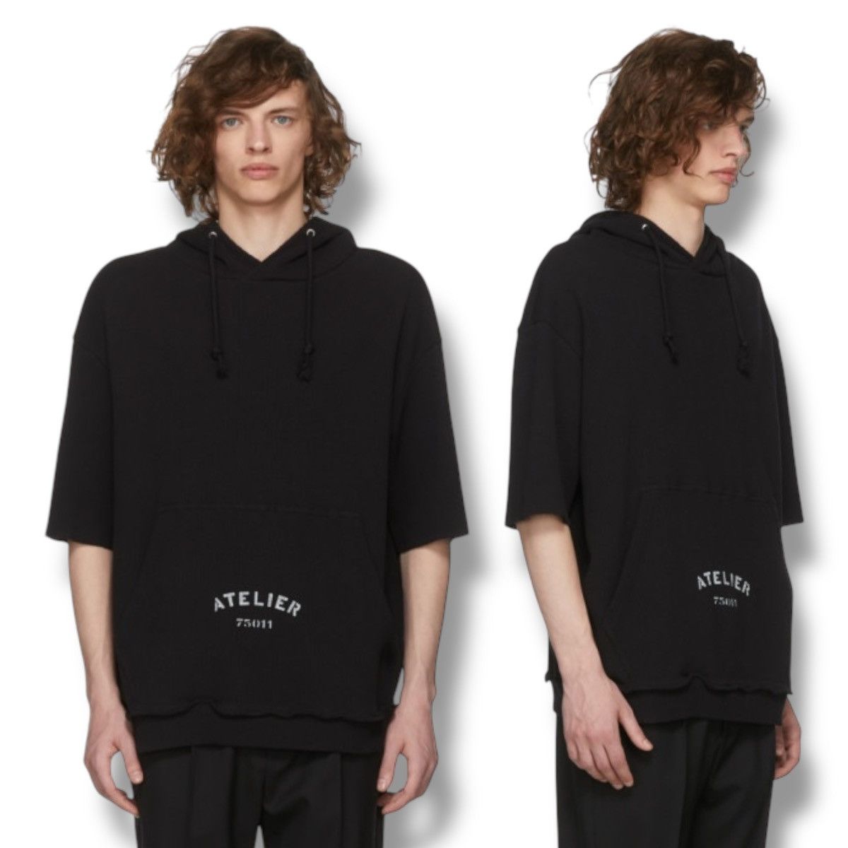 Maison Margiela Maison Margiela S/S18 Waffle Knit Atelier Hoodie Shirt Size US S / EU 44-46 / 1 - 1 Thumbnail